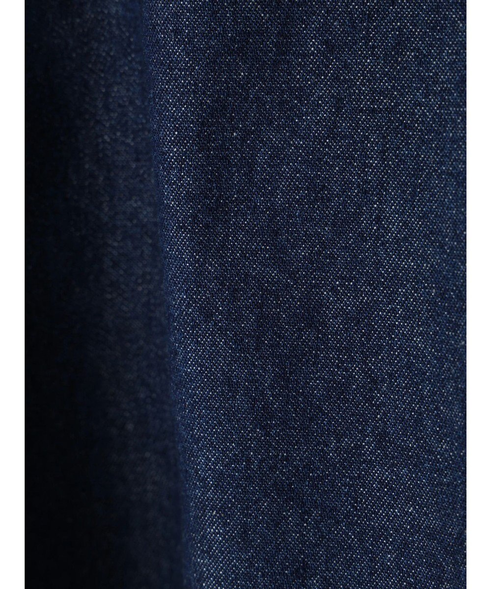 earth music&ecology スクエアデニムシャツ 