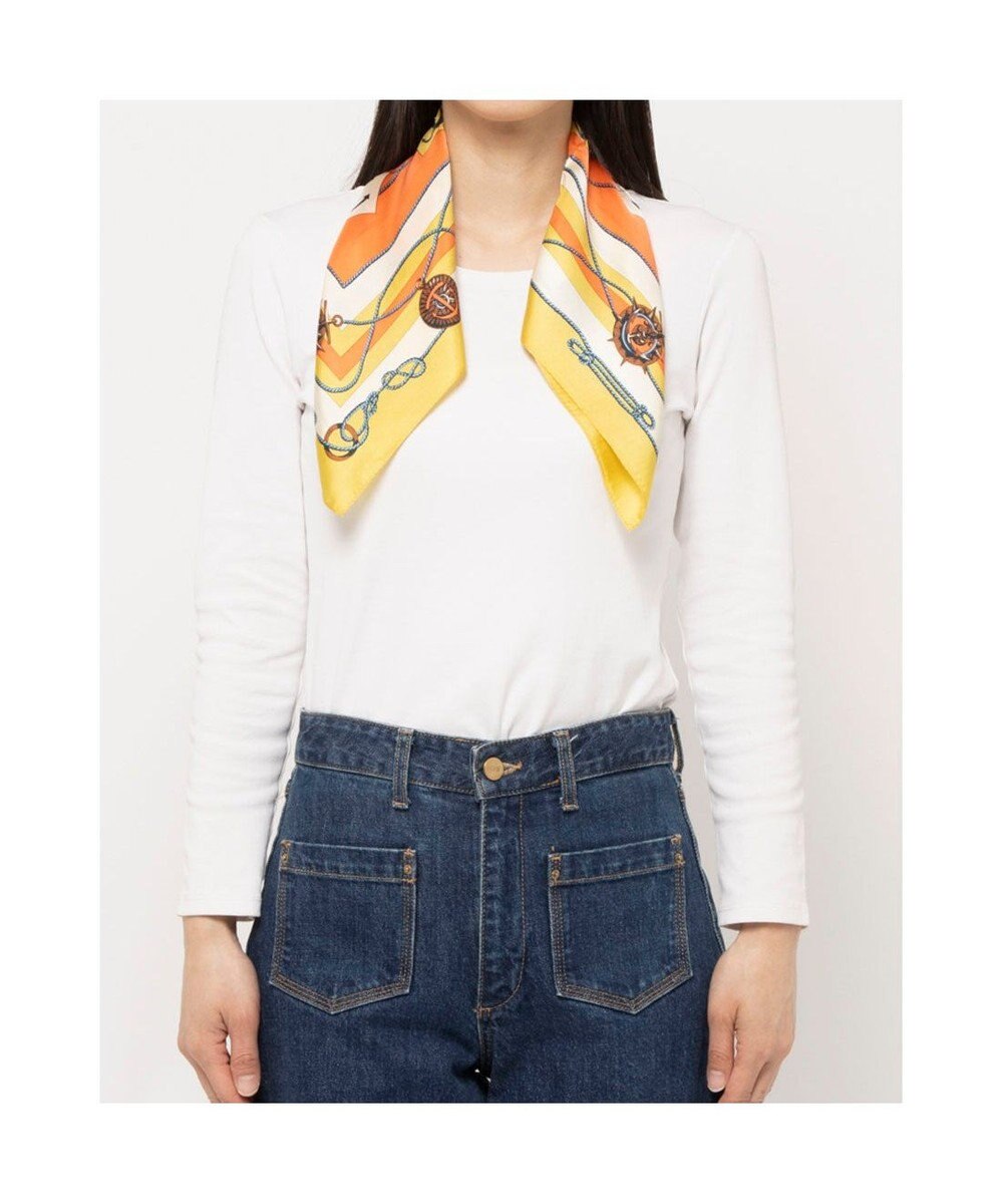 UNBILLION カカトゥ kakatoo / マリンガーランド柄シルクスカーフ 