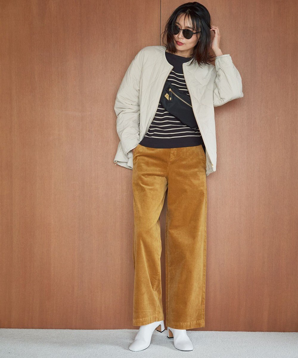 23区 S 【洗える/撥水加工】中綿 パディング アウター 