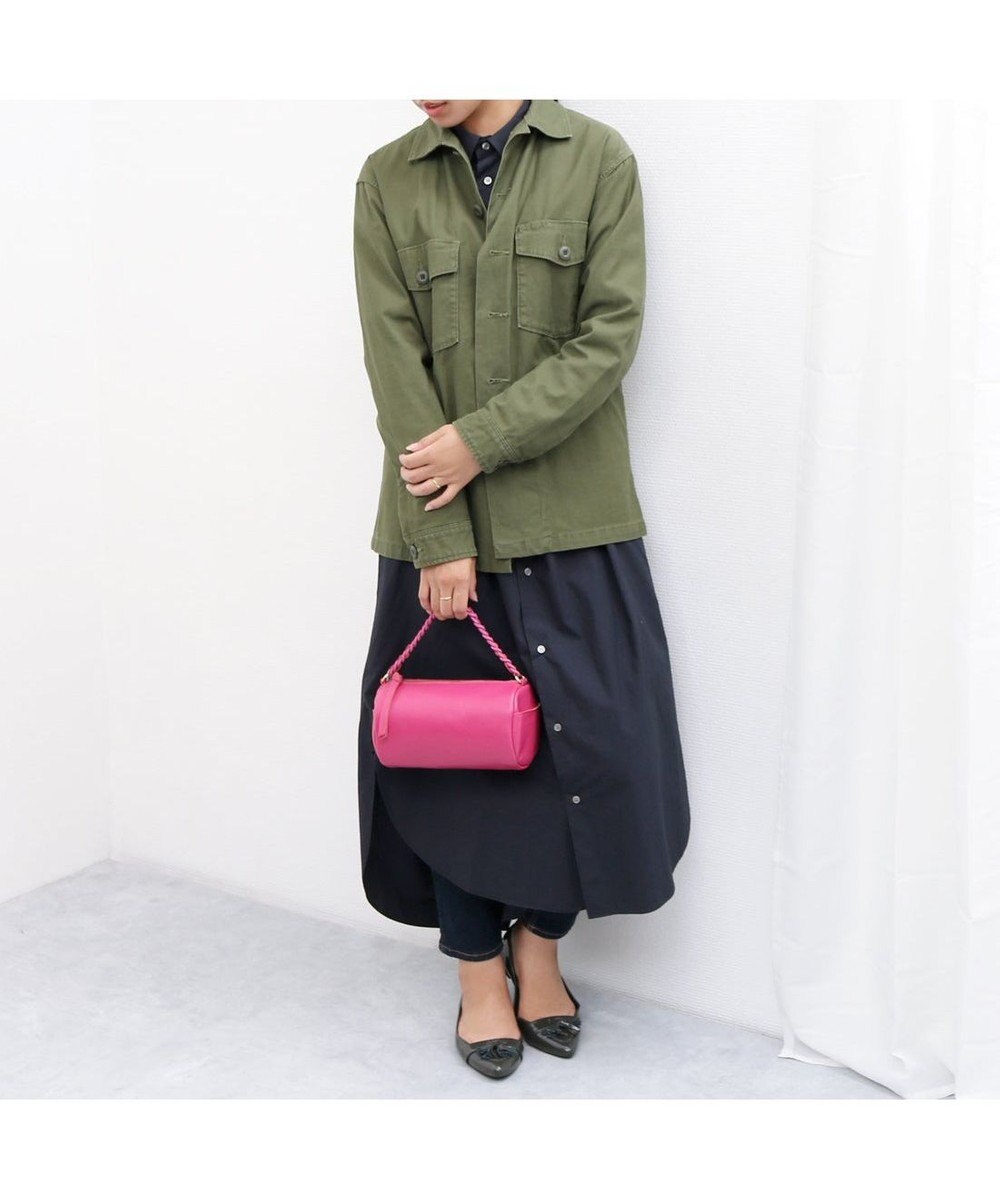 UNBILLION ペルケ perche / カラーチェーン筒形2wayショルダー 