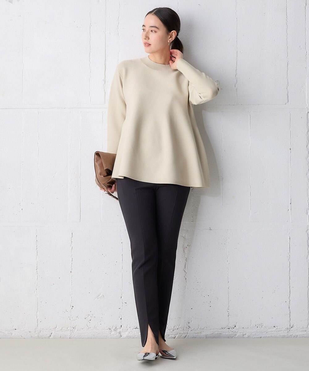 UNFILO L フロントスリットパンツ 