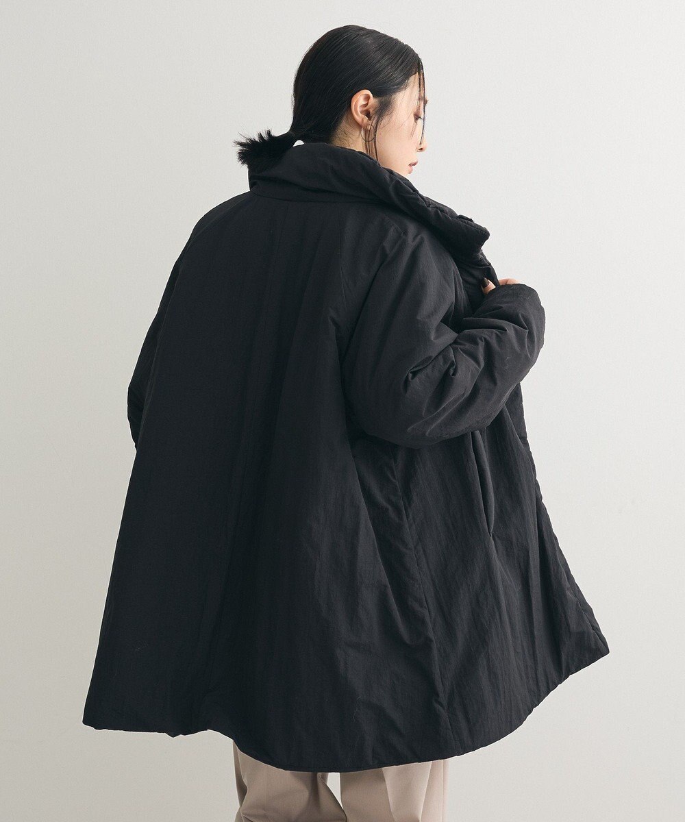 Green Parks シームレス中綿ドロストコート 