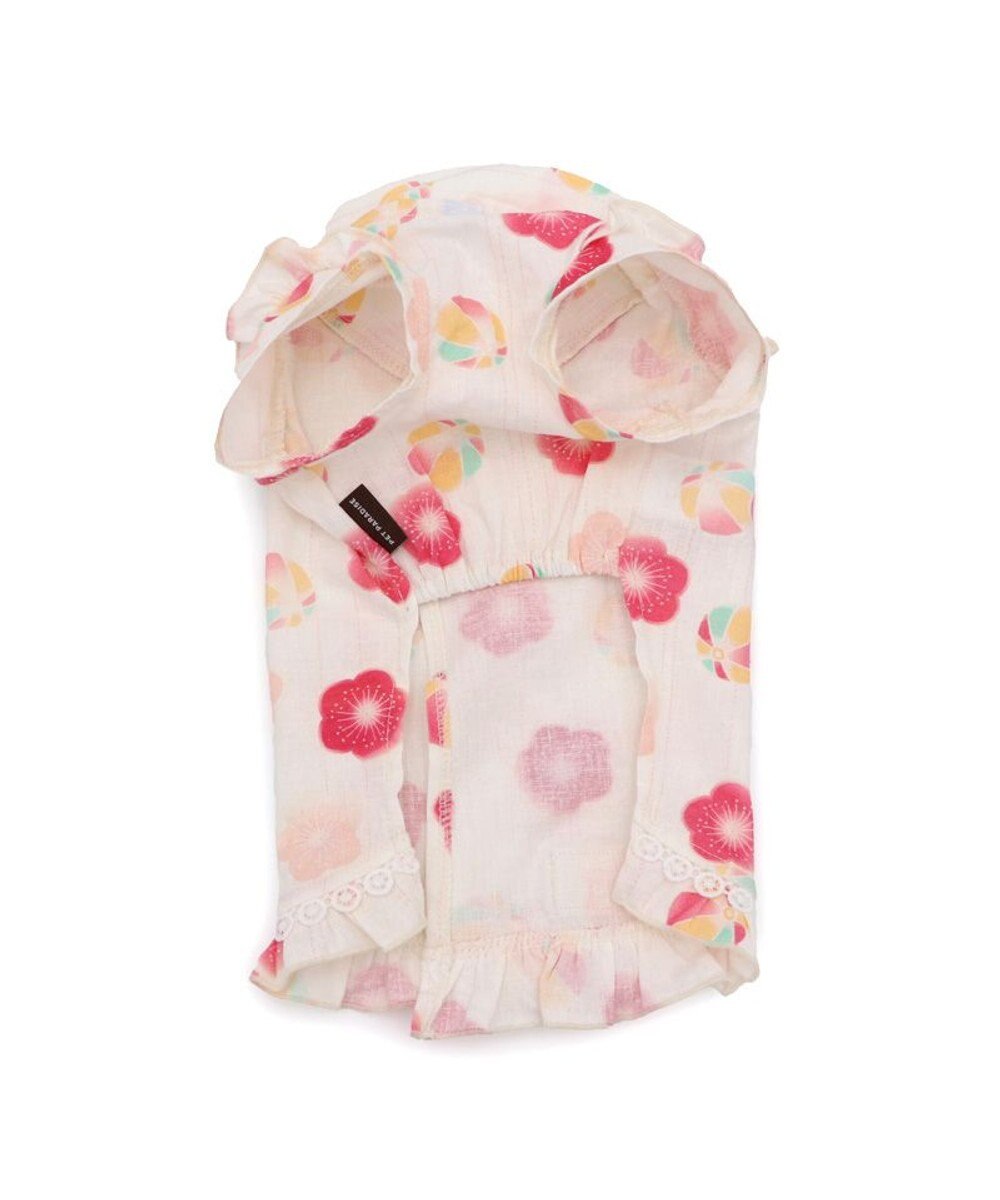 PET PARADISE ペットパラダイス 甚平《梅てまり柄》　小型犬 