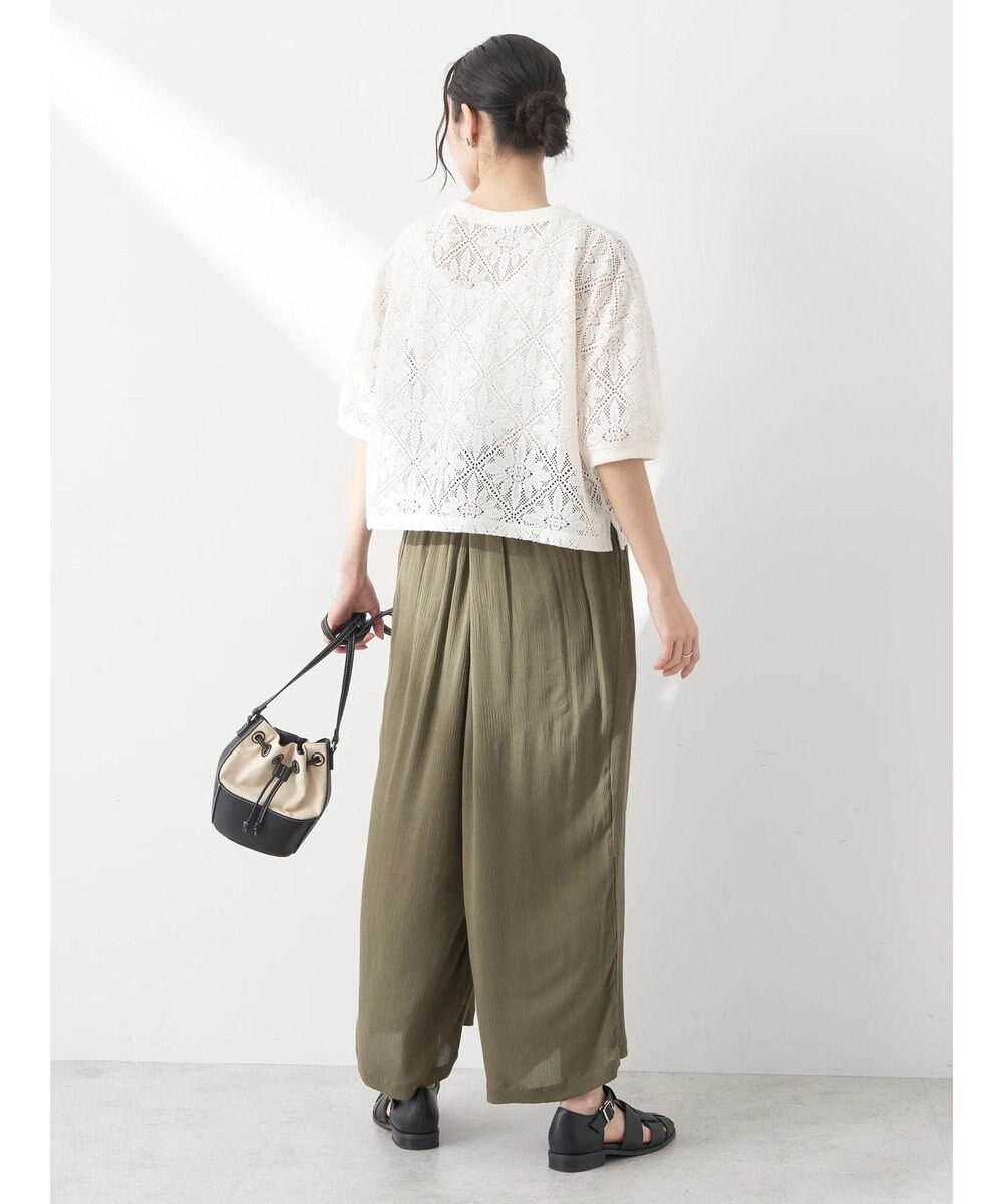 earth music&ecology レースプルオーバー 