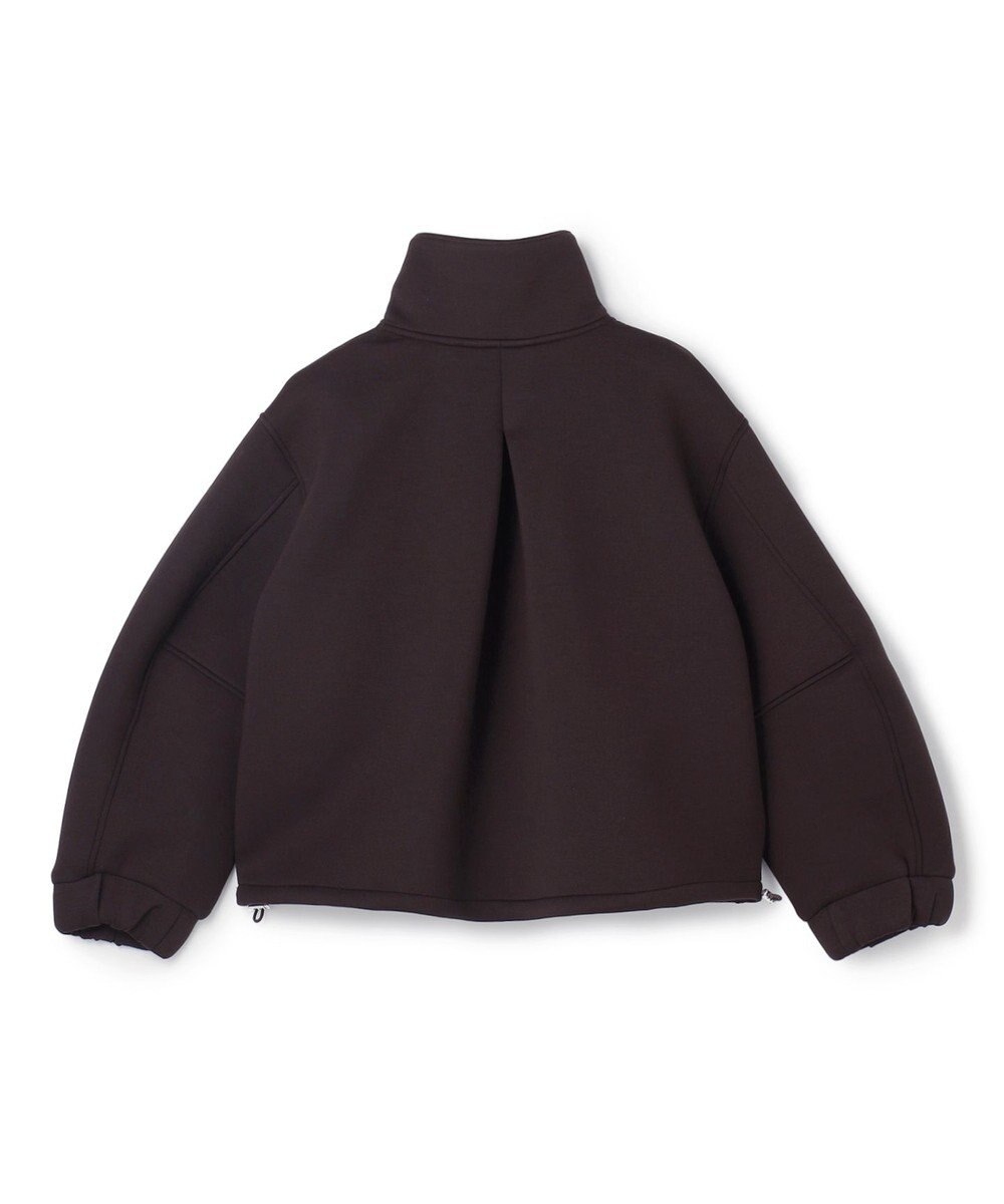 UNFILO L 【野呂佳代さん着用】BEAUTY FORM JERSEY+ ZIPブルゾン 