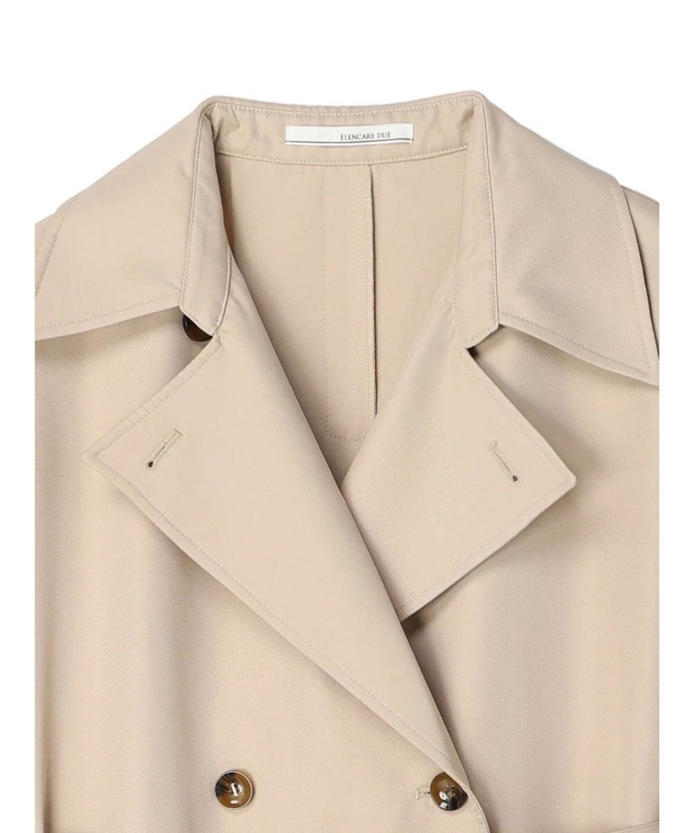 Green Parks ・ＥＬＥＮＣＡＲＥ　ＤＵＥ　コクーンスリーブトレンチコート 