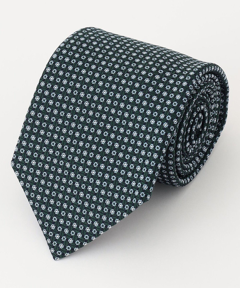 J.PRESS MEN  【GEOMETRIC JACQUARD COLLECTION】ジオメトリックジャガード ネクタイ 