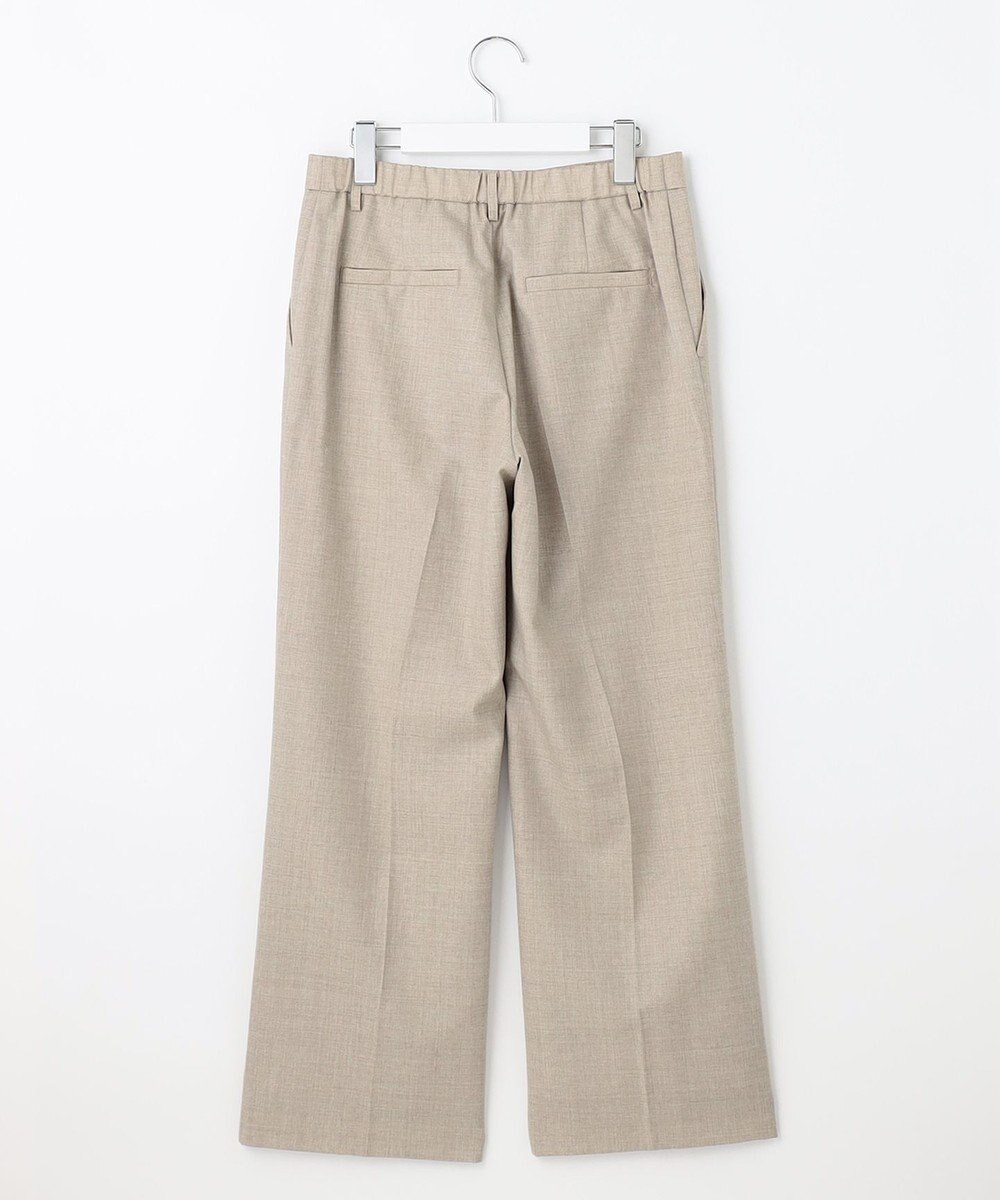 自由区 【セットアップ可】ライトウールトロピカル ストレートパンツ 