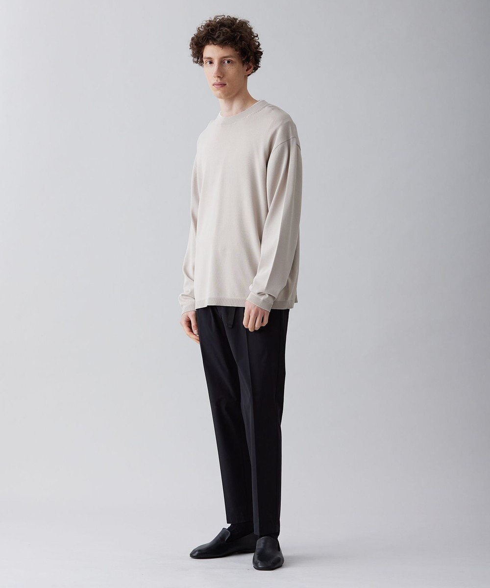 UNFILO MENS 【接触冷感】イージーケア ニットロングTEE [23年春夏商品] 