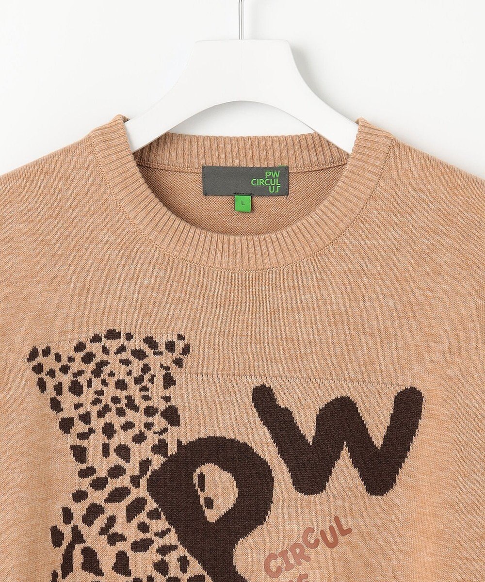 PW CIRCULUS 【MEN】LEOPARD ジャガードニット 