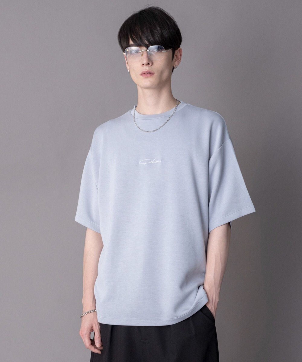WEGO 【機能T/ユニセックス着用ITEM】カラーステッチワンポイントT（SS） 