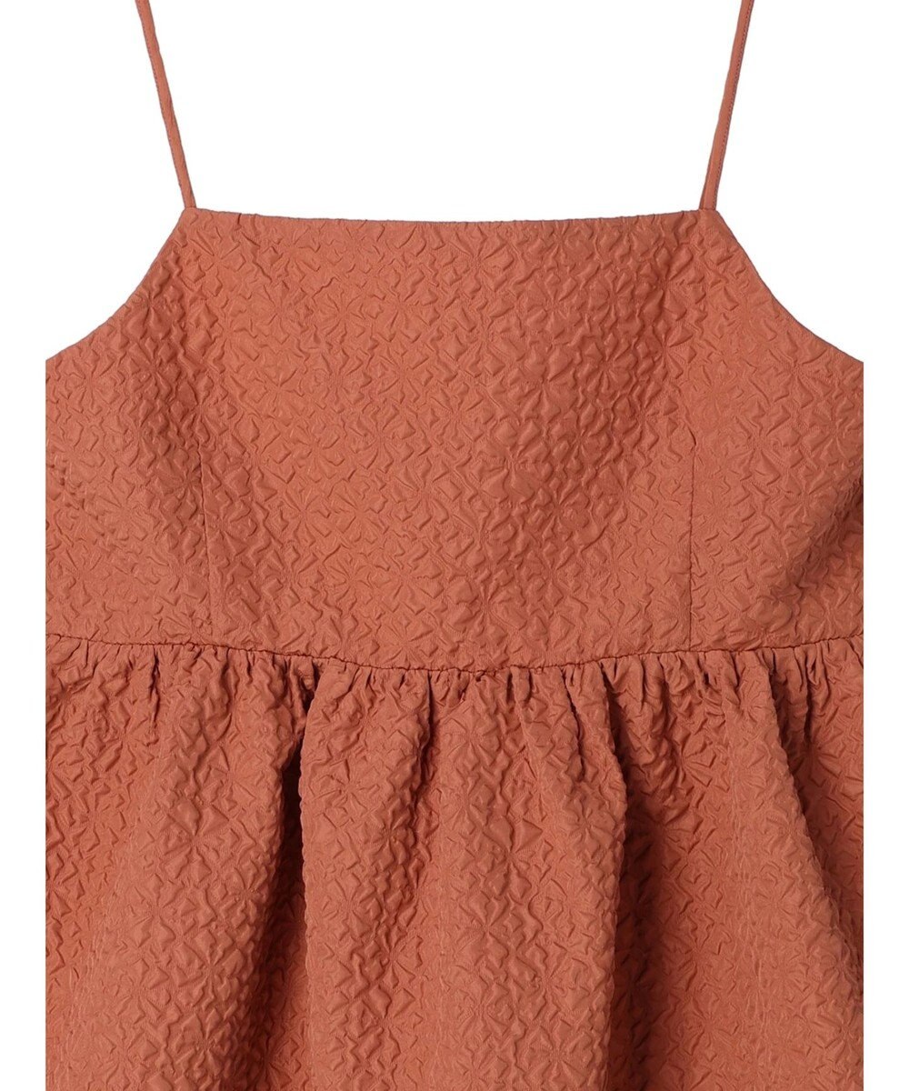 Green Parks ・ＥＬＥＮＣＡＲＥ　ＤＵＥ　フクレジャカードキャミソール 