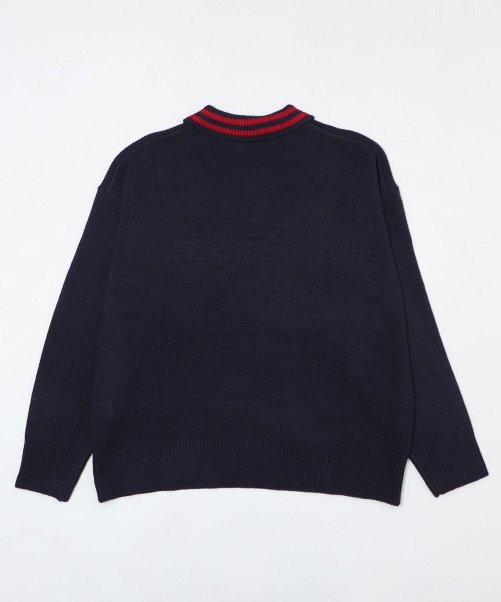 WEGO ラインポロニットプルオーバー 