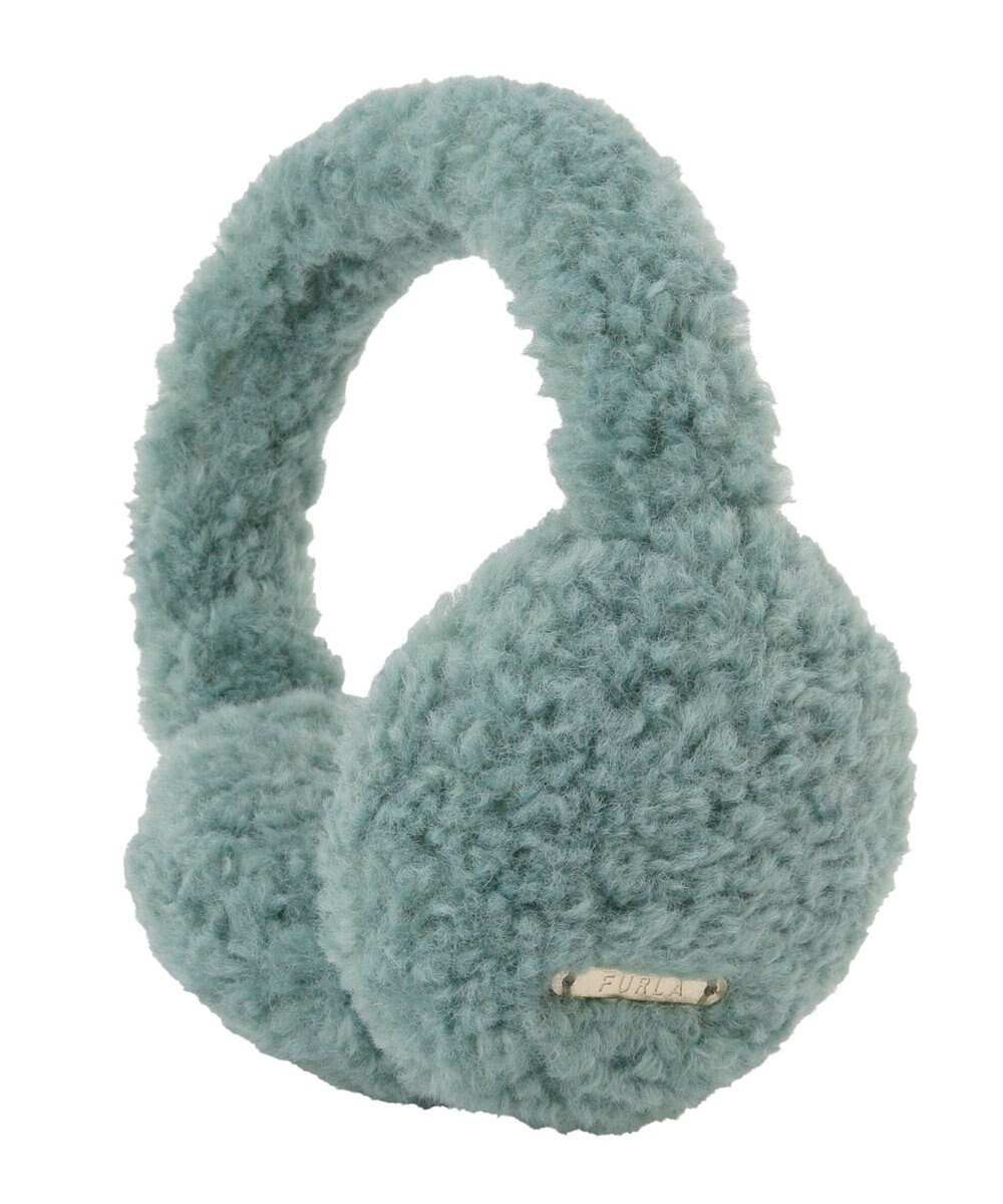 MOONBAT 【ギフトBOX付】FURLA ムートン風ふわふわイヤーマフ 