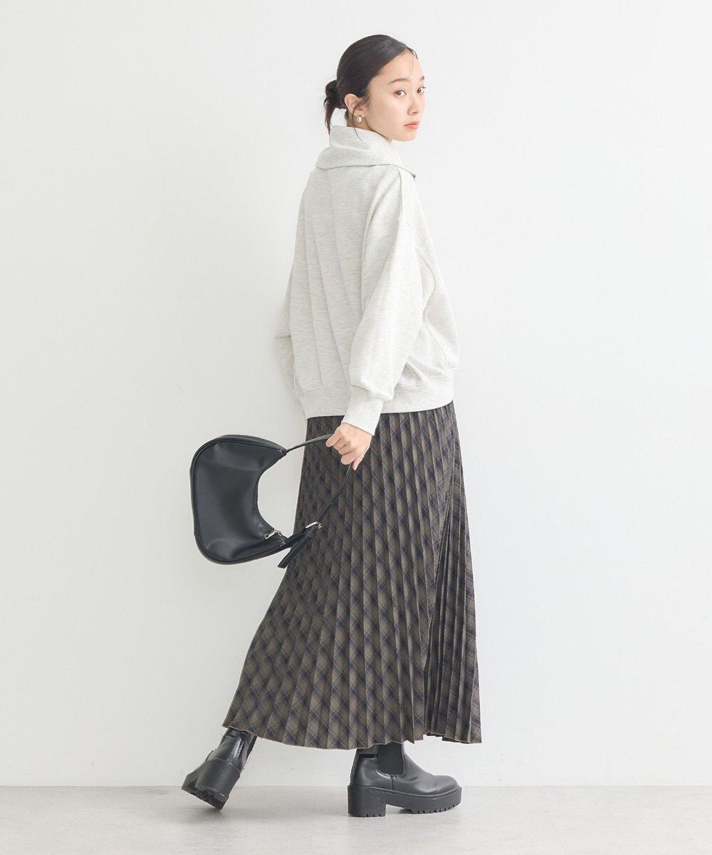 earth music&ecology ハーフＺＩＰプルオーバー 