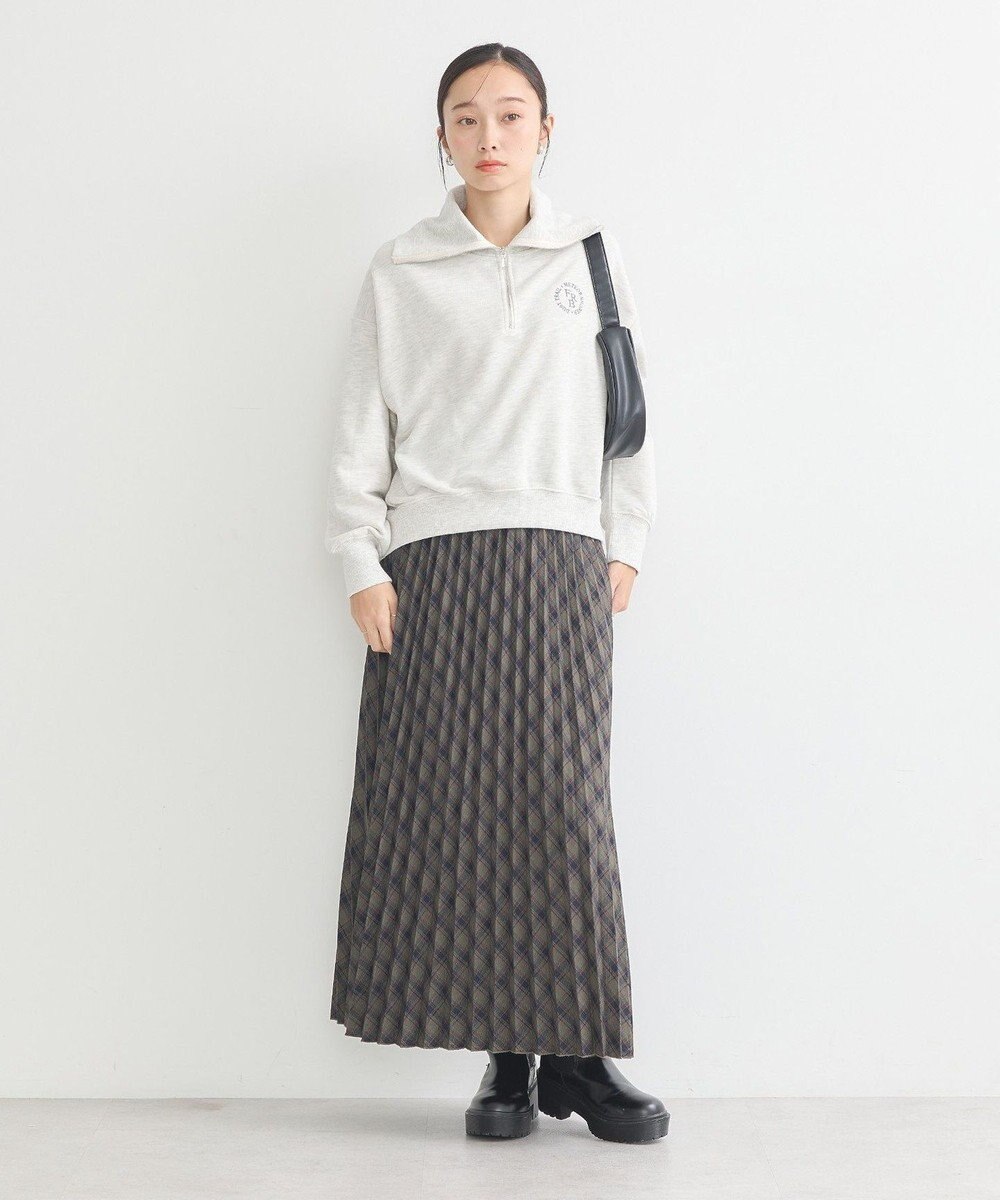 earth music&ecology ハーフＺＩＰプルオーバー 