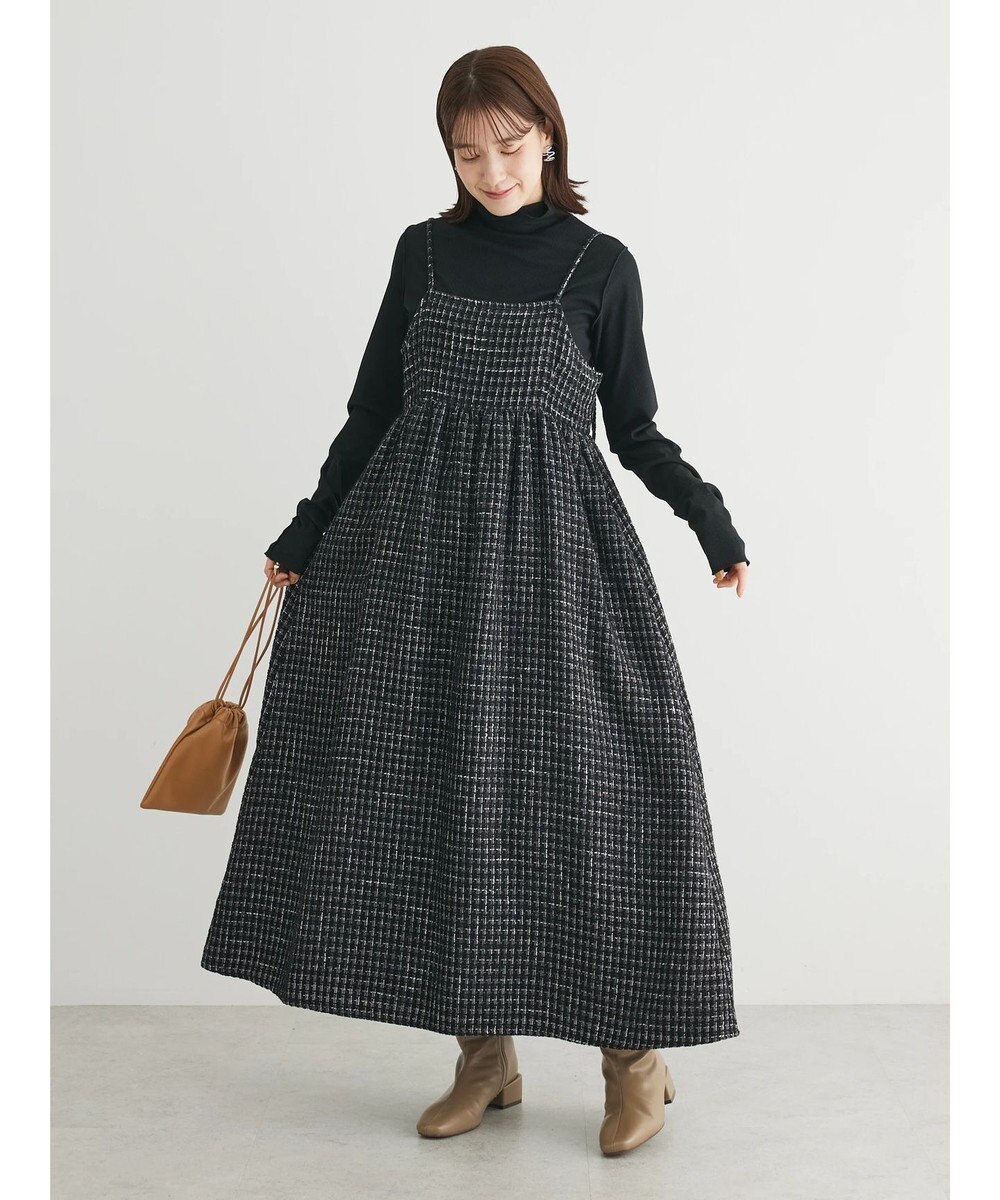 Green Parks カットリブタートルネックプルオーバー 