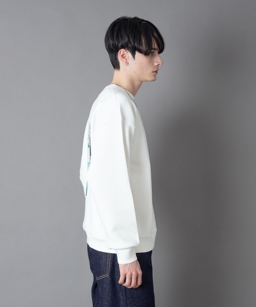 WEGO 【ユニセックス着用ITEM】アクセ付きフォトグラフィックプルオーバー 