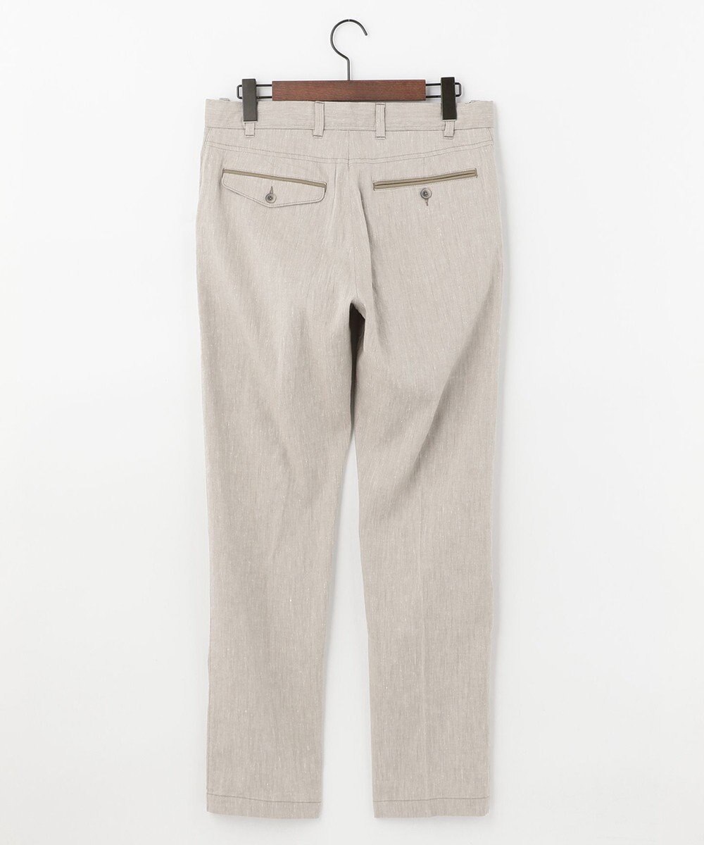 JOSEPH ABBOUD 【キングサイズ】リヨセルリネンシャンブレー パンツ 