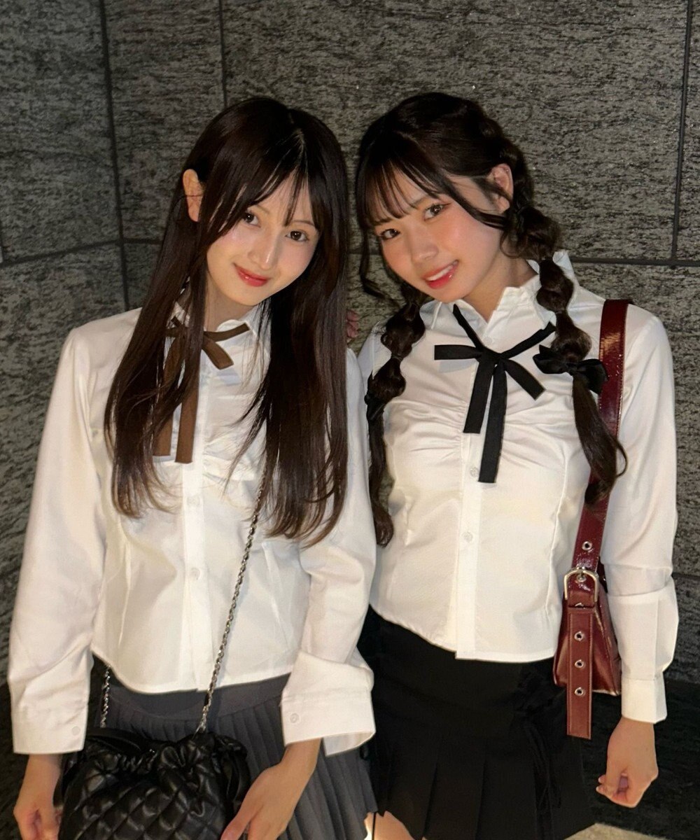 WEGO 【SCHOOLITEM】細スクールリボン 