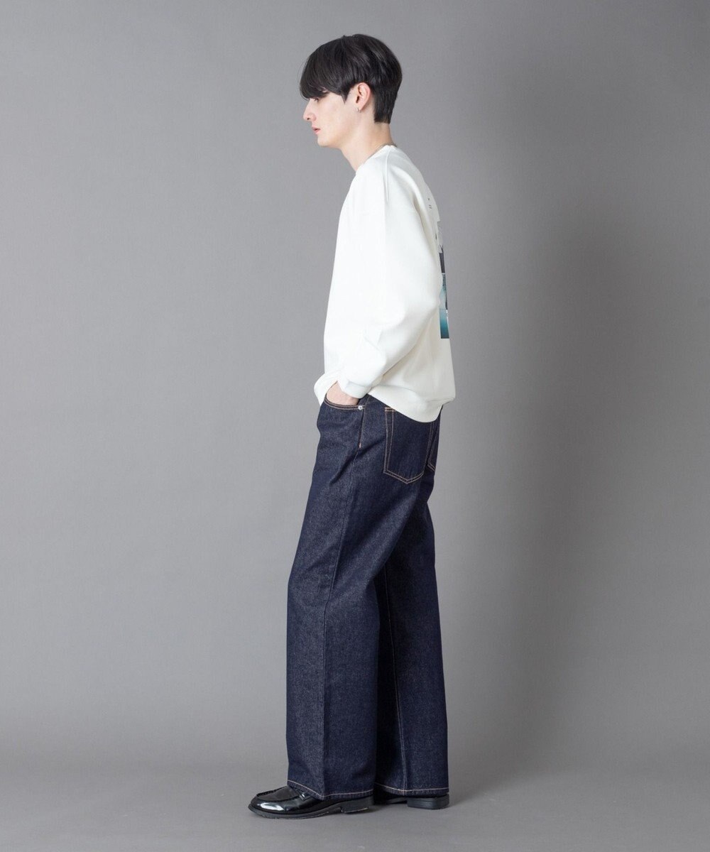 WEGO 【ユニセックス着用ITEM】アクセ付きフォトグラフィックプルオーバー 