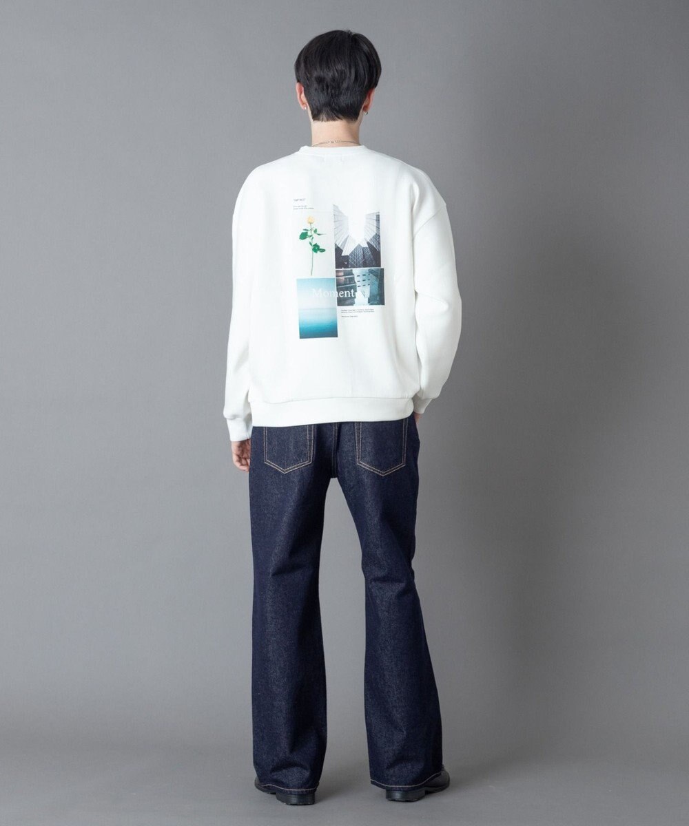 WEGO 【ユニセックス着用ITEM】アクセ付きフォトグラフィックプルオーバー 