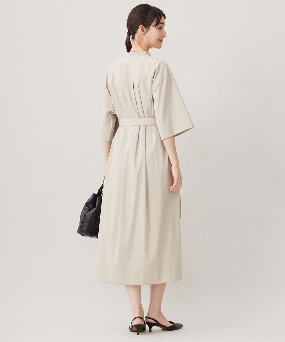 自由区 【カタログ掲載・接触冷感・UVケア・洗える】ファンクショナルクロス ワンピース 