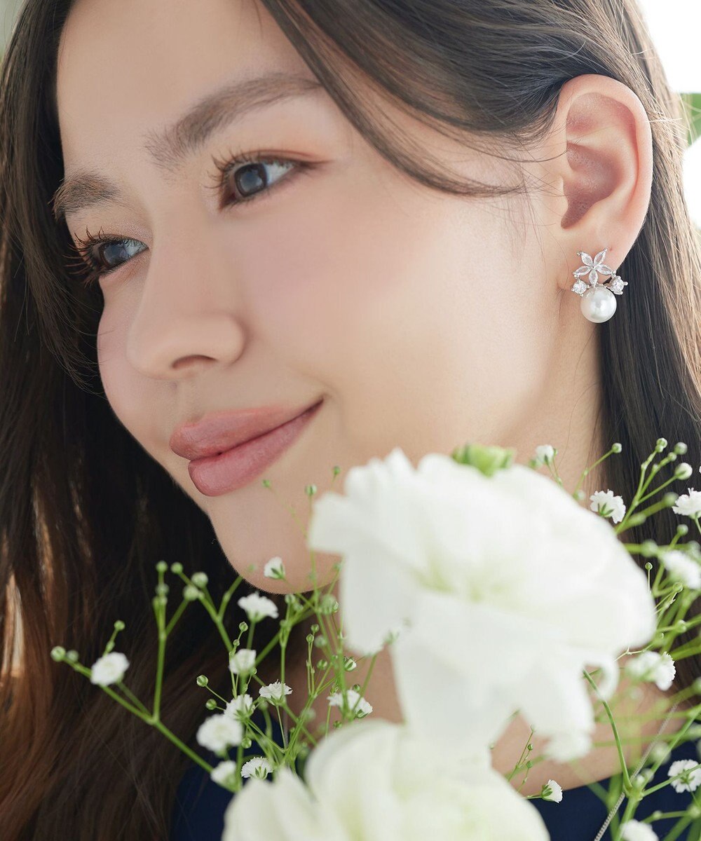 Tiaclasse 【金属アレルギー対応】ブルースターパールピアス・イヤリング 