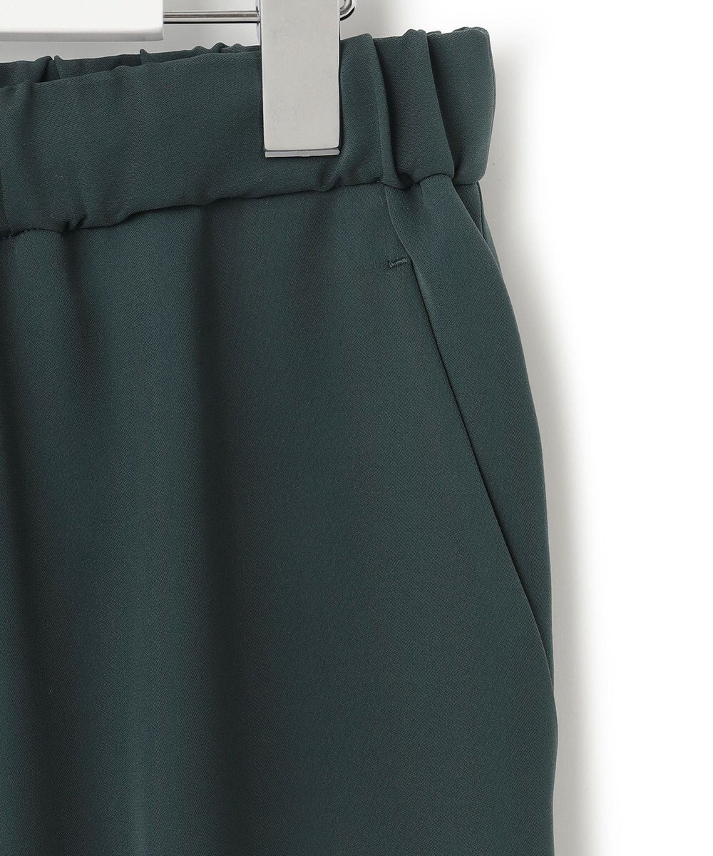 23区 S 【洗える】ドライダブルサテン ドロスト パンツ 