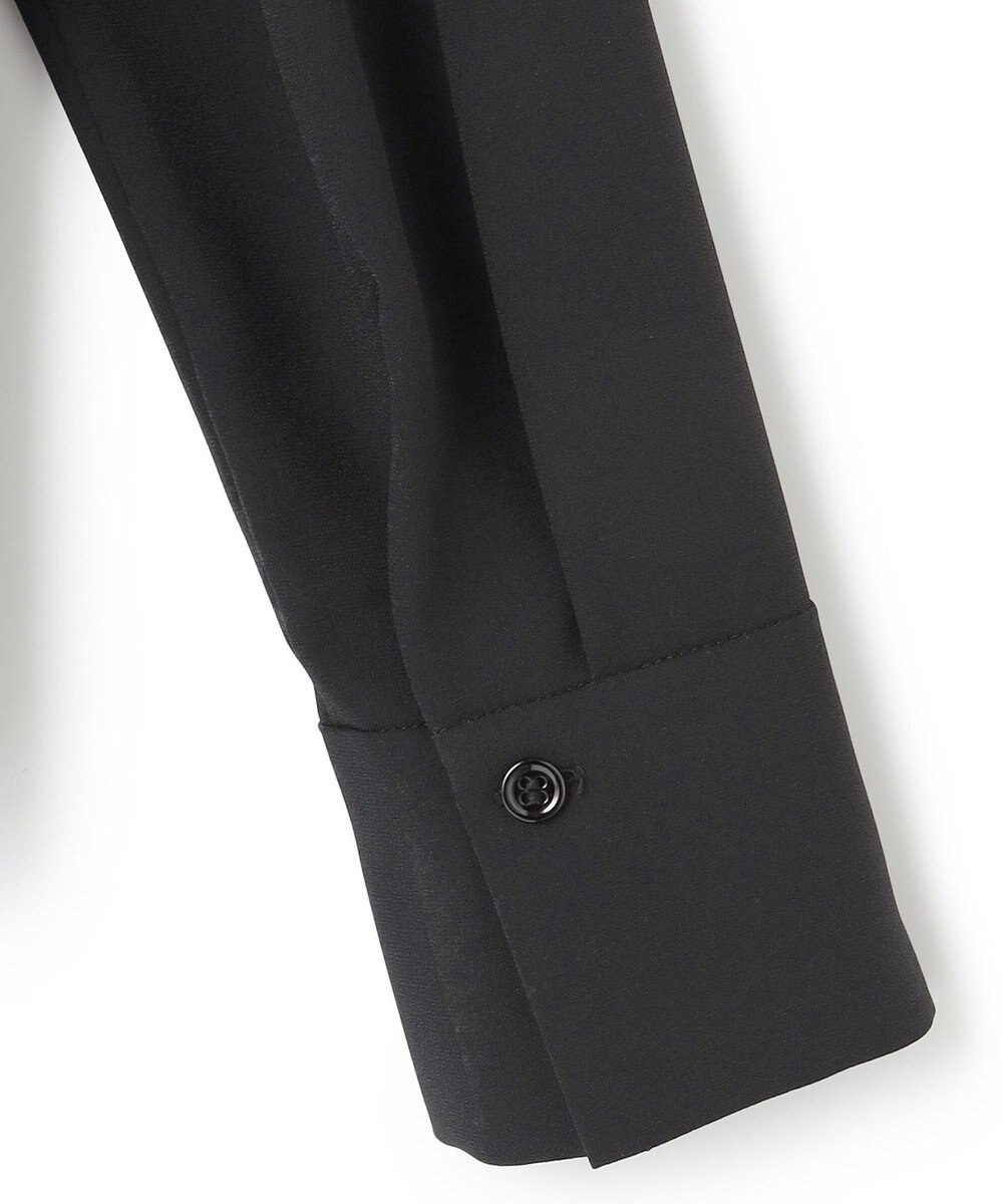 ICB 【洗える】 ストレッチジョーゼット カシュクールブラウス 