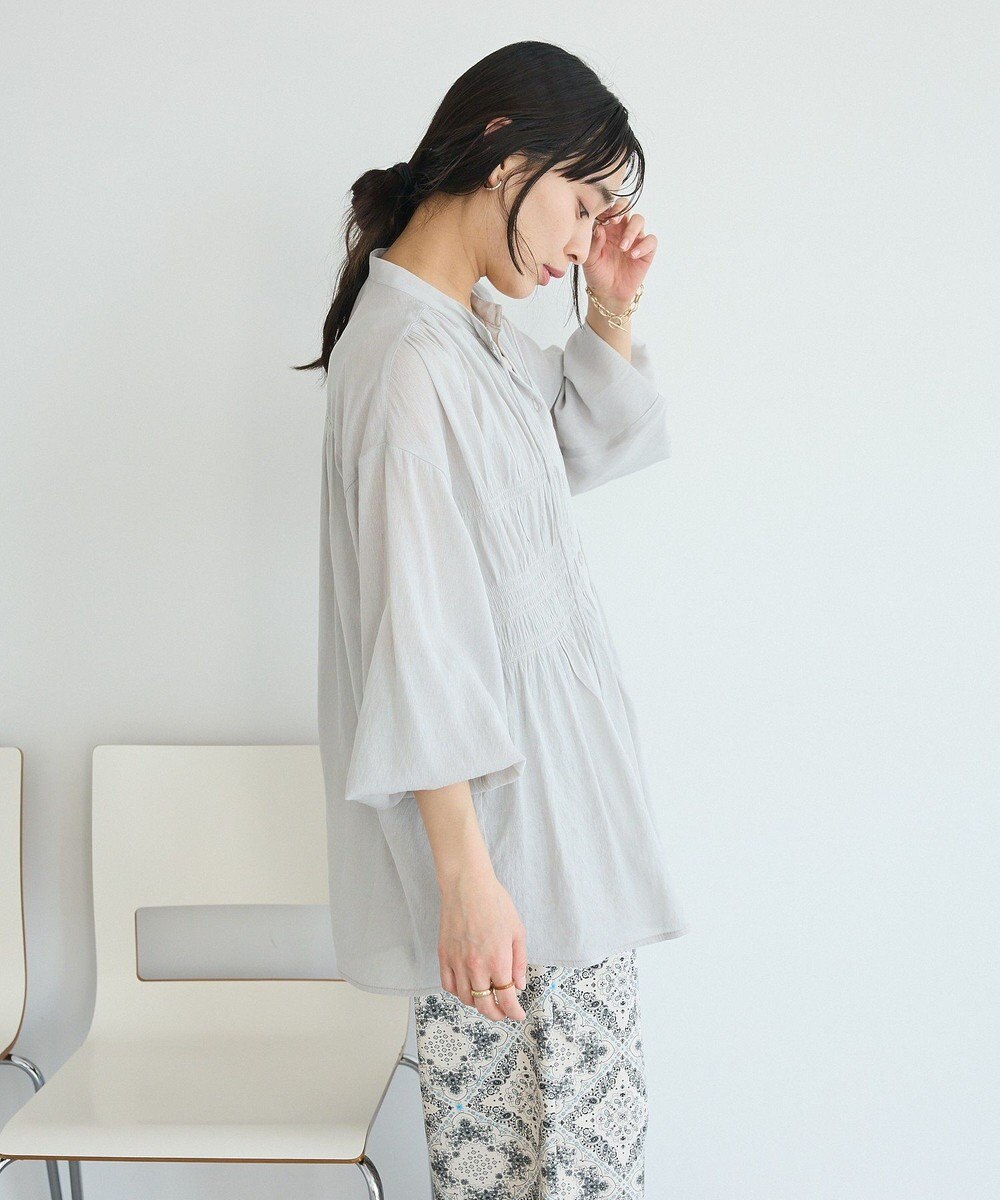 CRAFT STANDARD BOUTIQUE ウ゛ィンテージボイルロングスリーブブラウス 