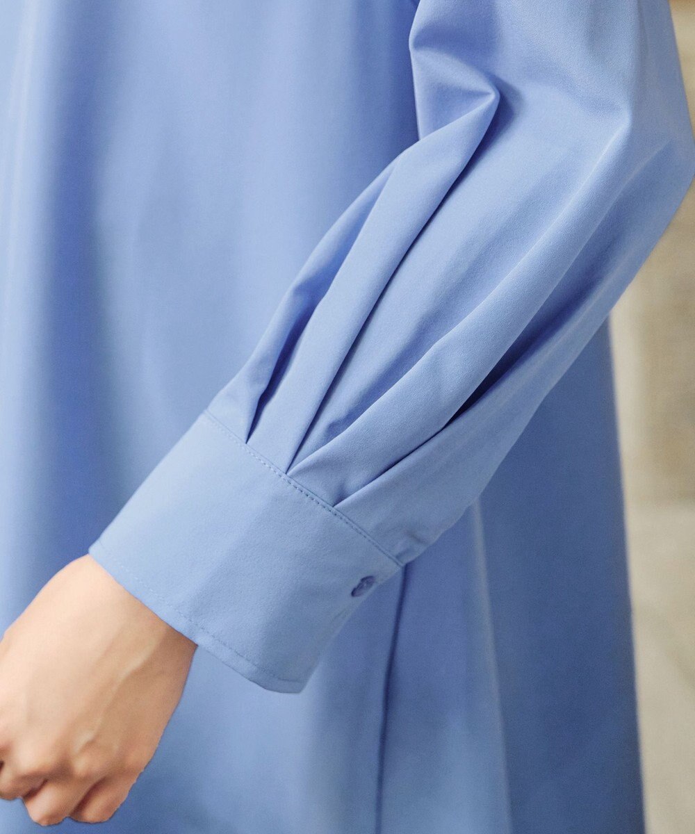 Tiaclasse L バックフレアヨークチュニック 