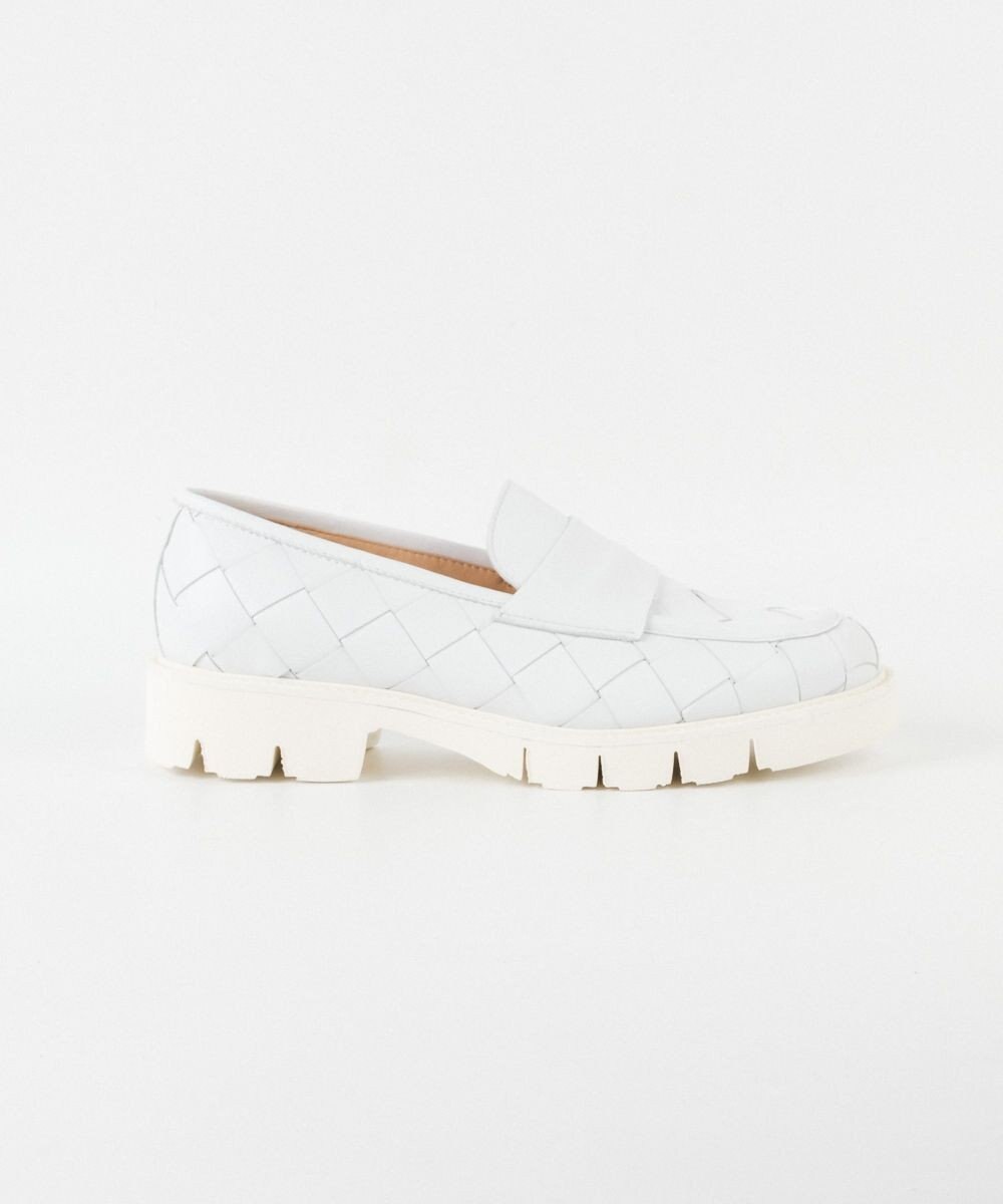 BONTRE 【LucaGrossi/ルカグロッシ】厚底レザー編み込みローファー/K356M-USO 