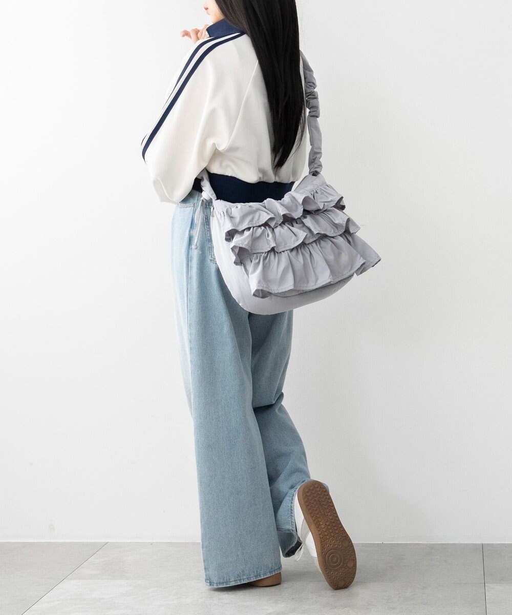WEGO フリルドロストギャザーショルダー 