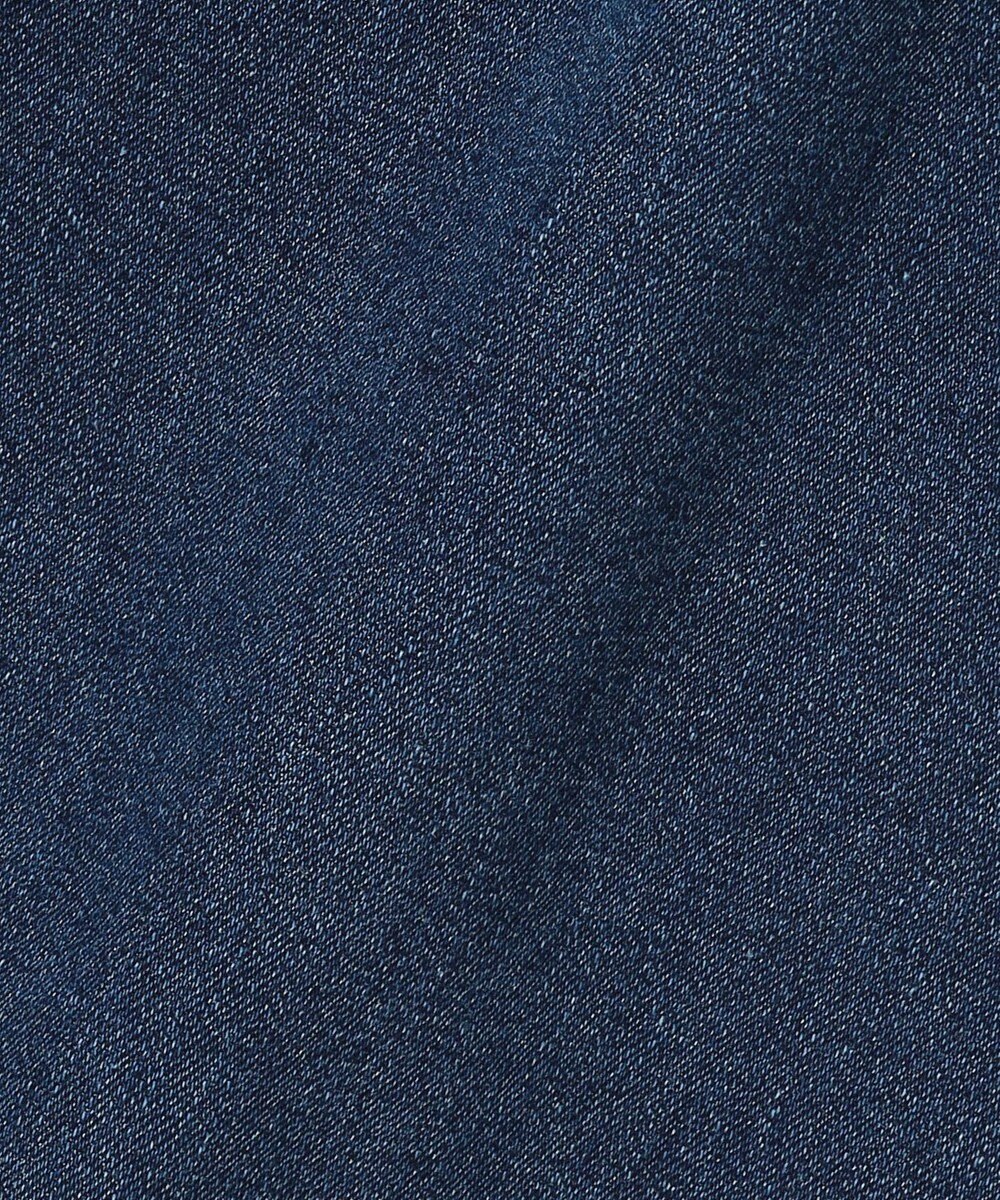 ANY L 【ウエストゴム】タックワイドデニム 