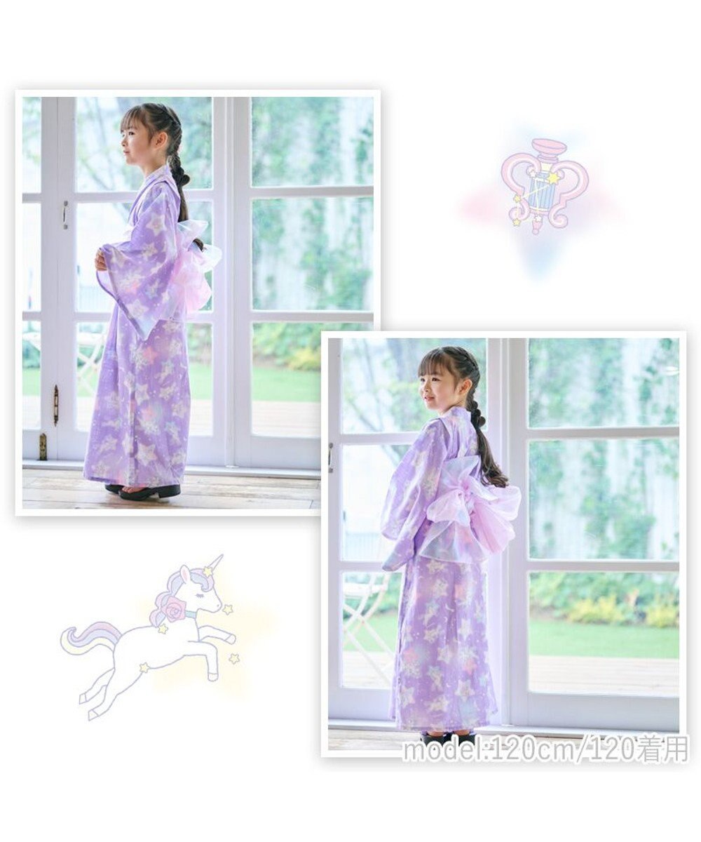 Mother garden マザーガーデン 2024 ワンピース 浴衣 《野いちご 水彩柄》 100/110/120/130/140 