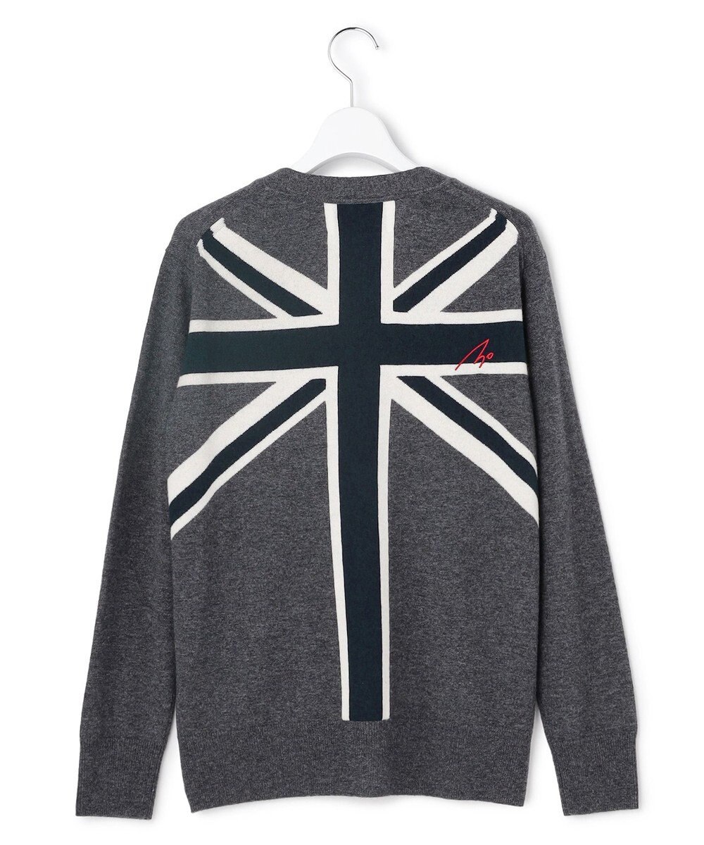ICB 【30th ANNIVERSARY】 カシミヤブレンド ユニオンジャックカーディガン 