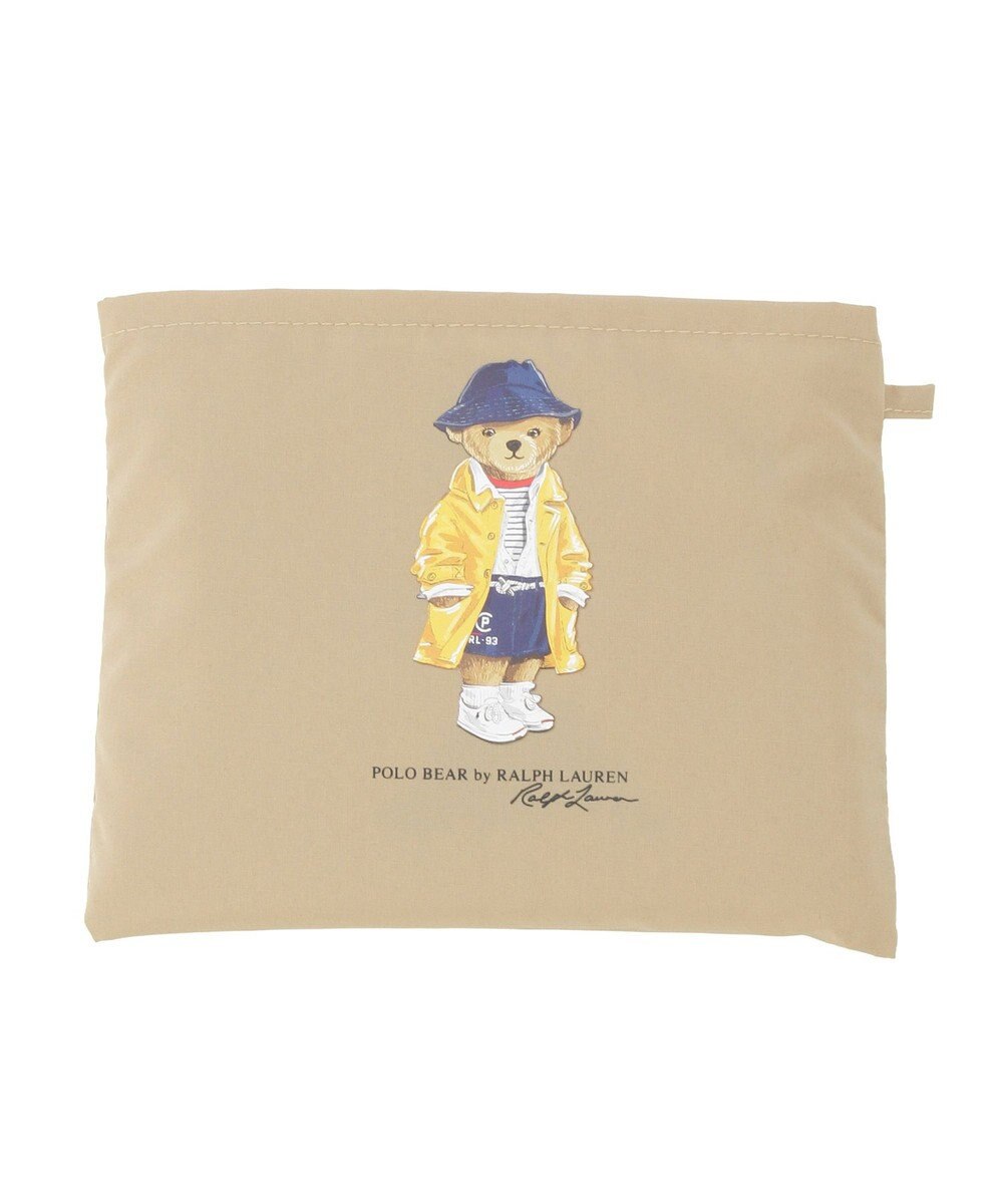 MOONBAT POLO RALPH LAUREN(ポロ ラルフローレン) SEASON BEAR ポロベア ポケッタブル レインバッグ 無地 