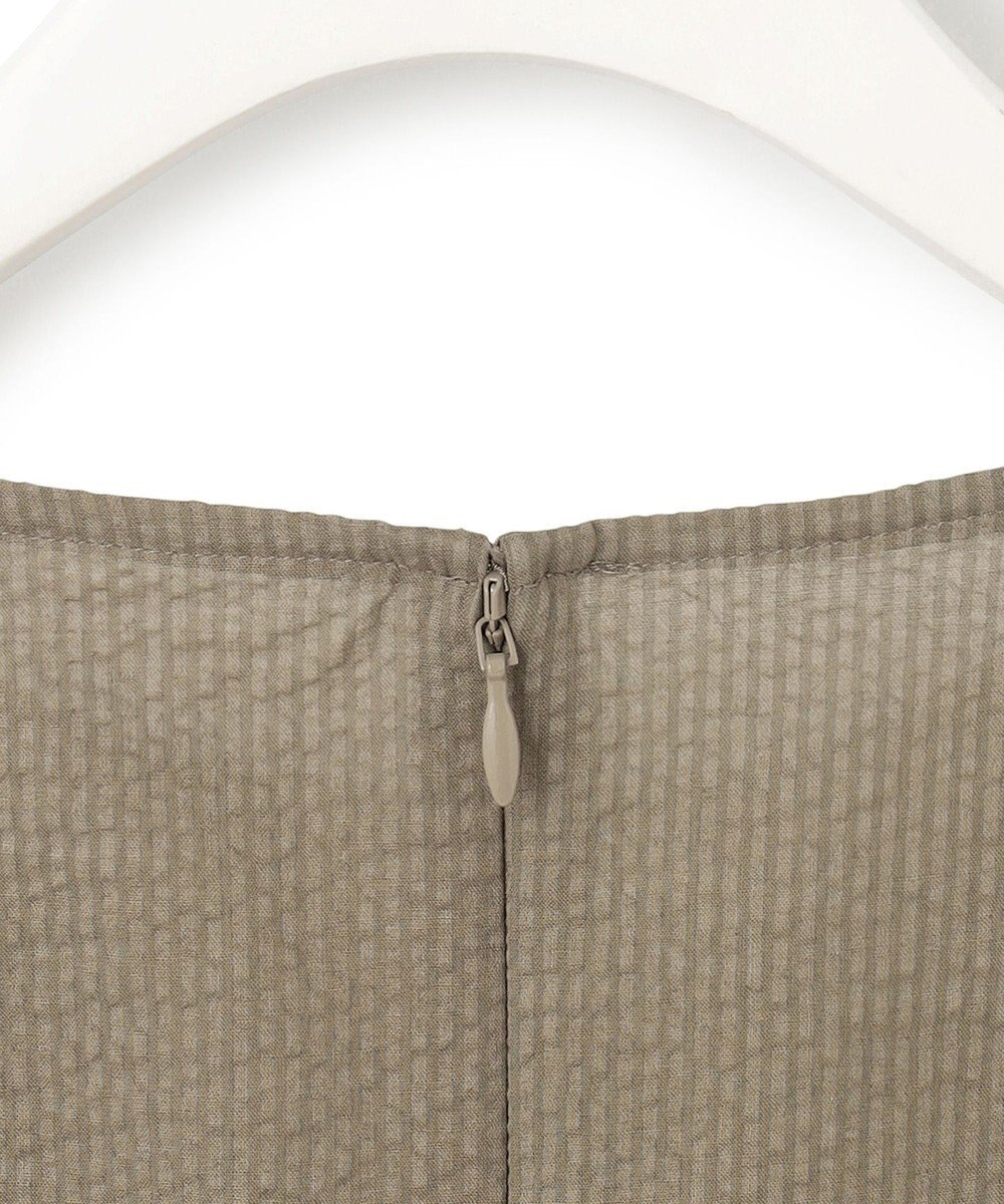 ICB 【洗える】コットンリップル Tブラウス 