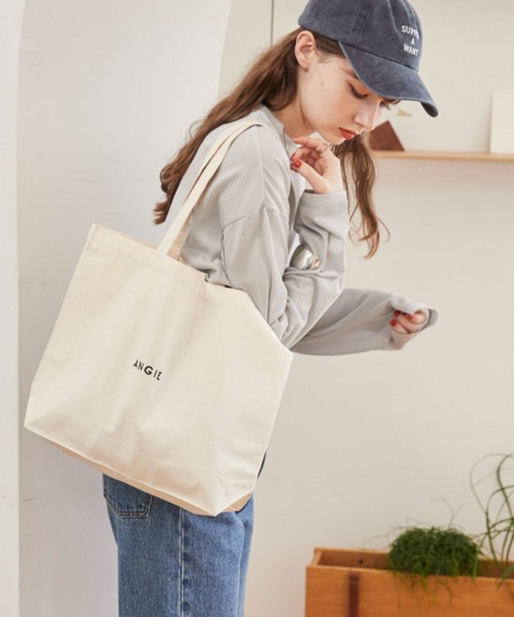 WEGO 【ANGIE VINTAGE】ANGIEロゴトートバック 