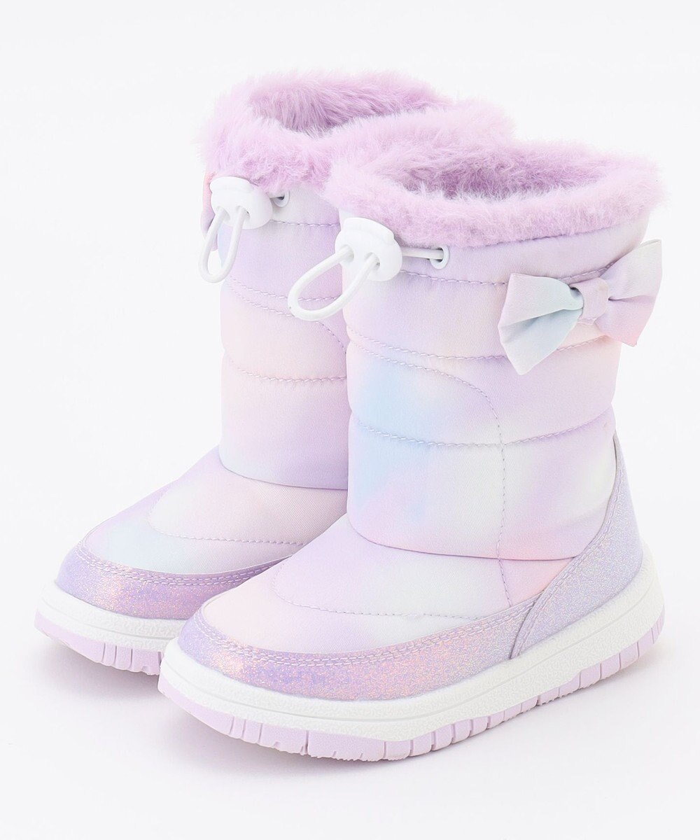 ANY KIDS キラキラスノーブーツ 