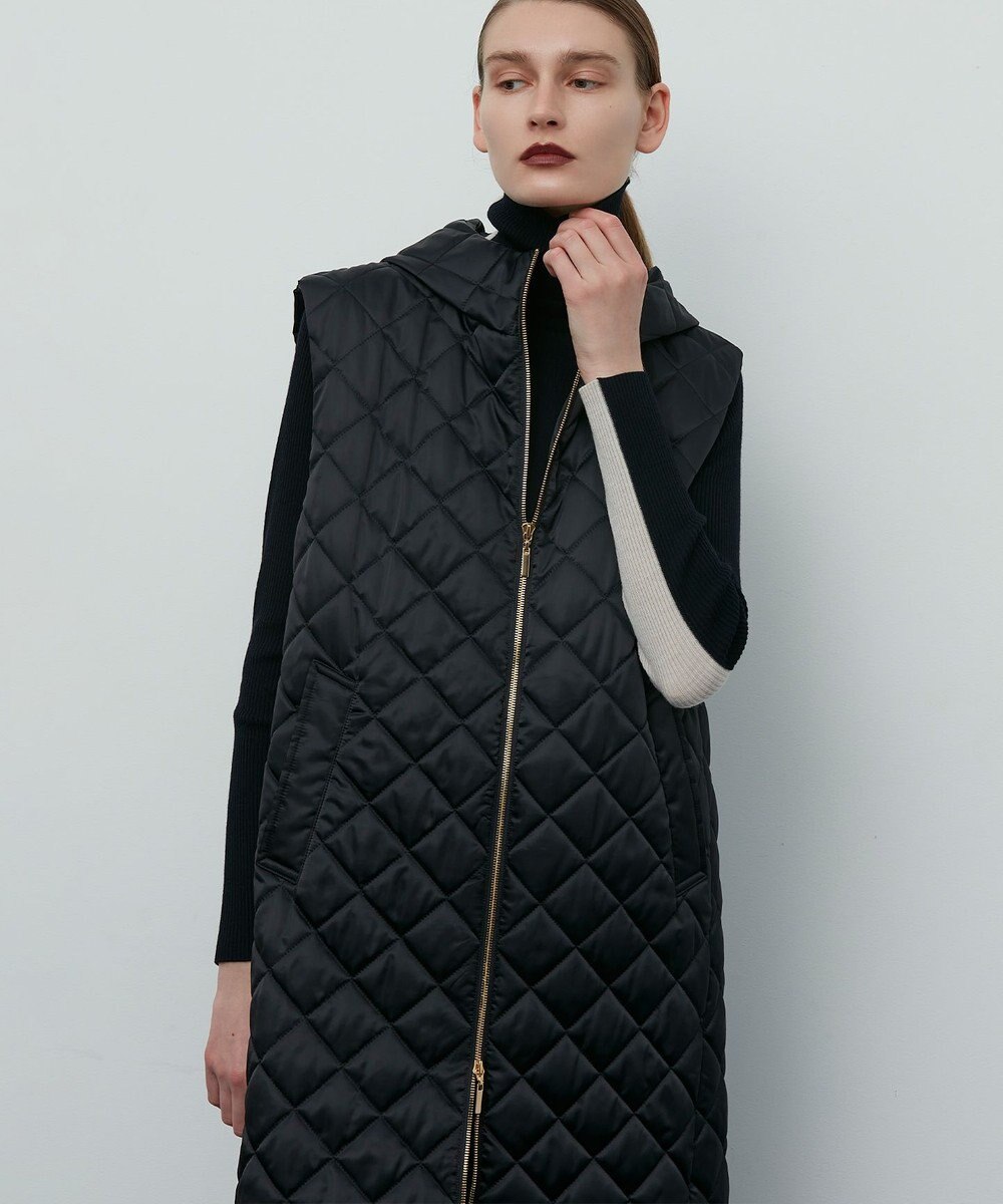 BEIGE， RENARD / フーデッドジレ 