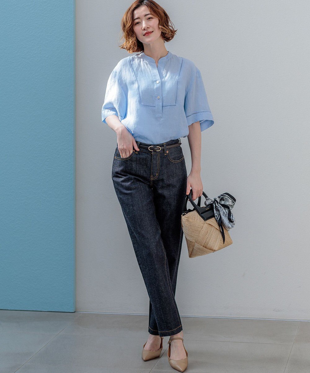 23区 S 23区DENIM ストレートフィット デニムパンツ 