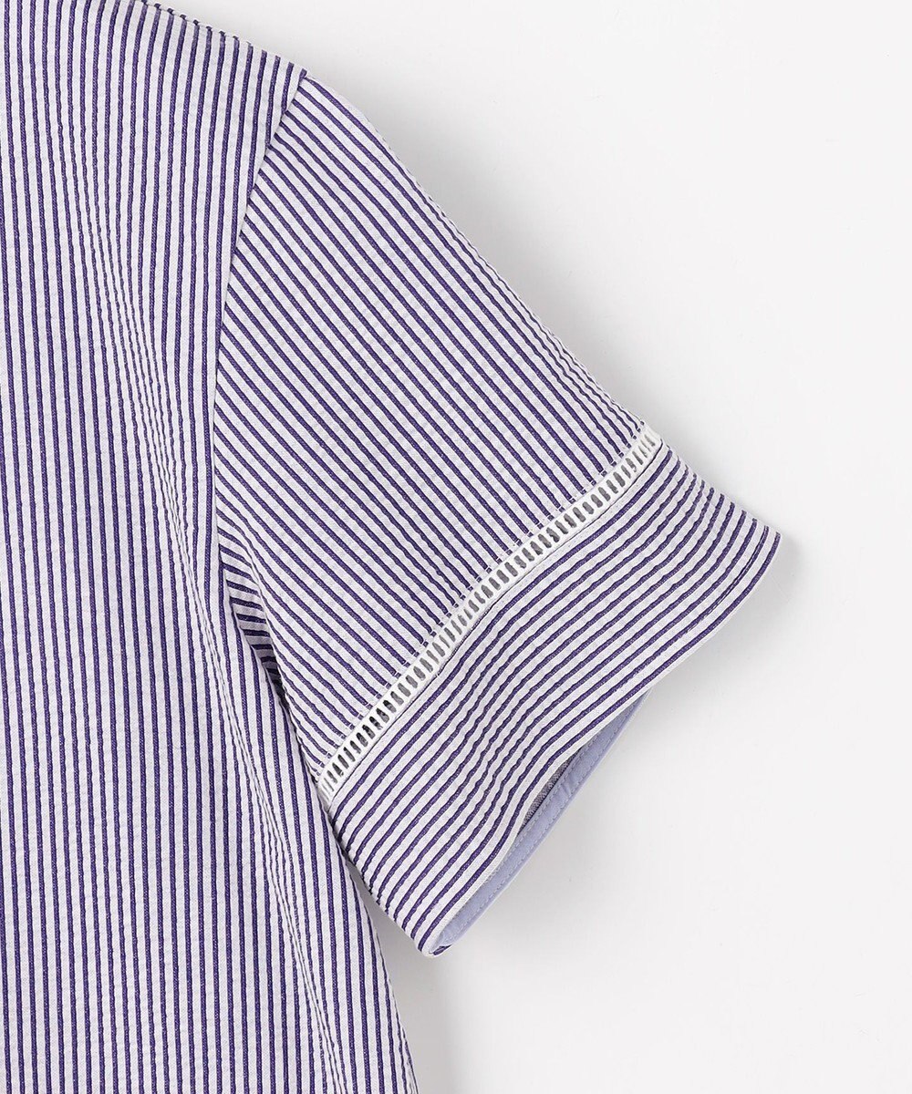 J.PRESS LADIES 【一枚で着映え】サッカージャージー クルーネック カットソー 