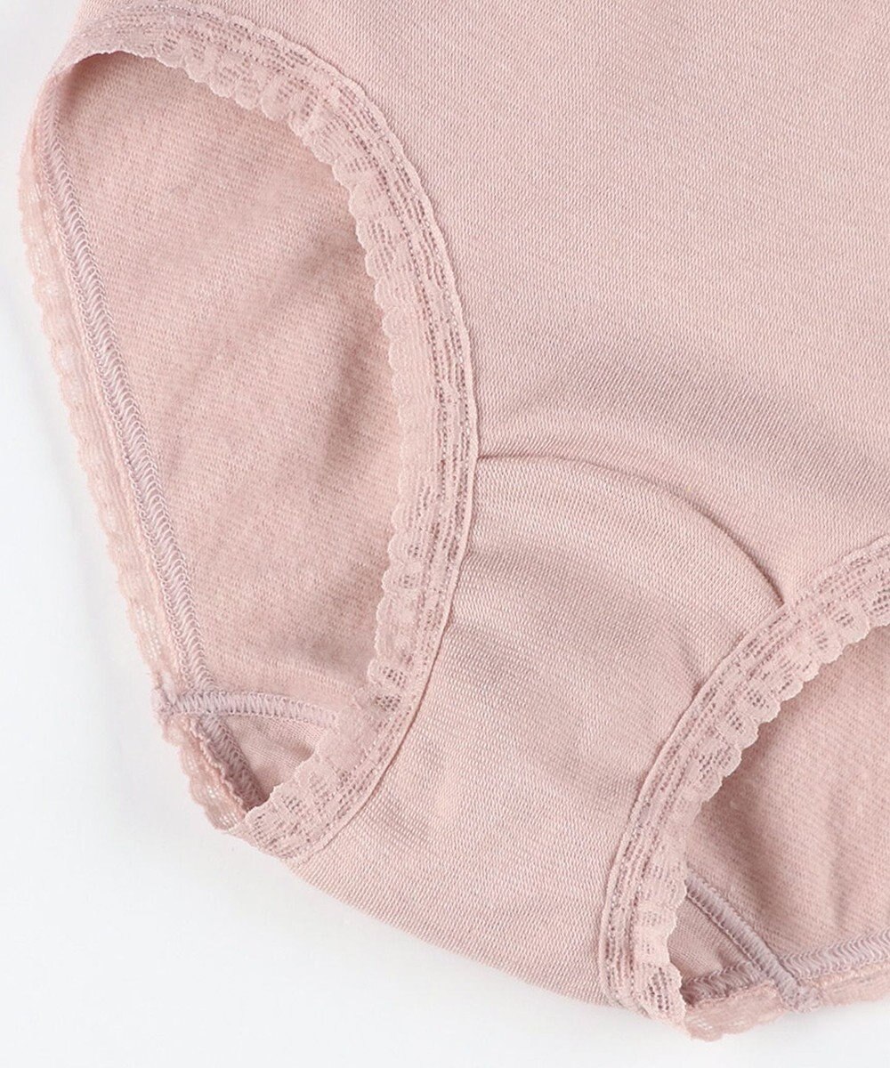 Wing あったかショーツ 綿混(身生地部) 裏起毛 厚手 やさしい肌あたり はきこみ丈ふかめ 秋 冬 EC4024 ウイング／ワコール 