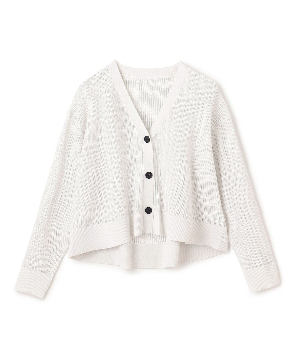 UNFILO メッシュニット カーディガン 