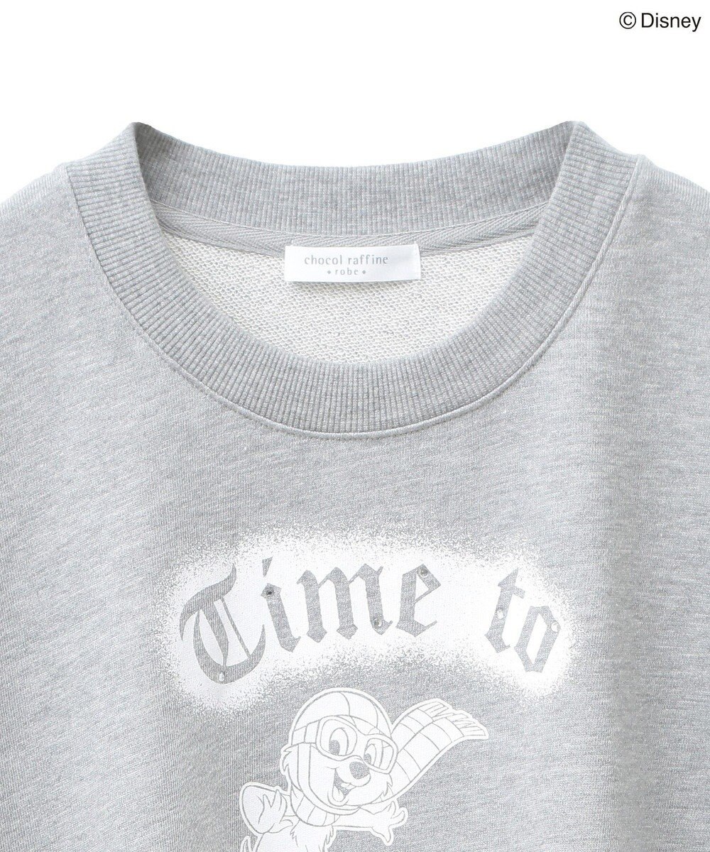 Green Parks ミッキー＆フレンズ／プリント裏毛プルオーバーⅡ 