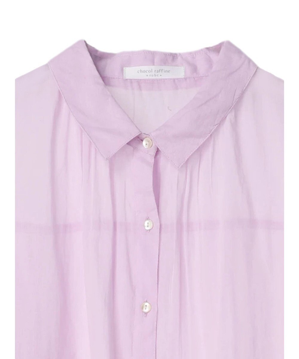 Green Parks インド綿　柔らかボイルシャツ 