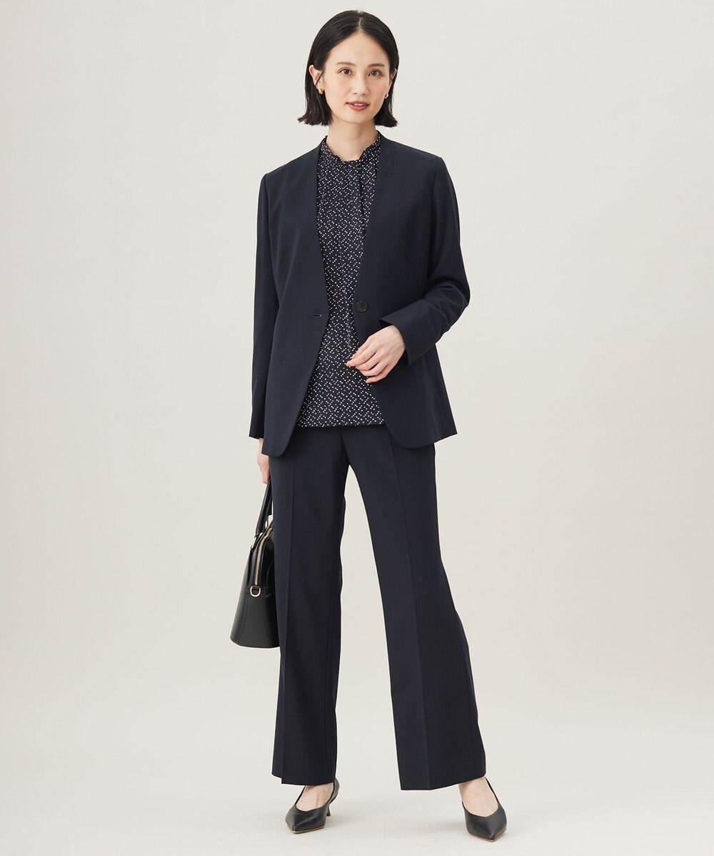 自由区 【カタログ掲載・セットアップ対応】ライトサテン ブラウス 