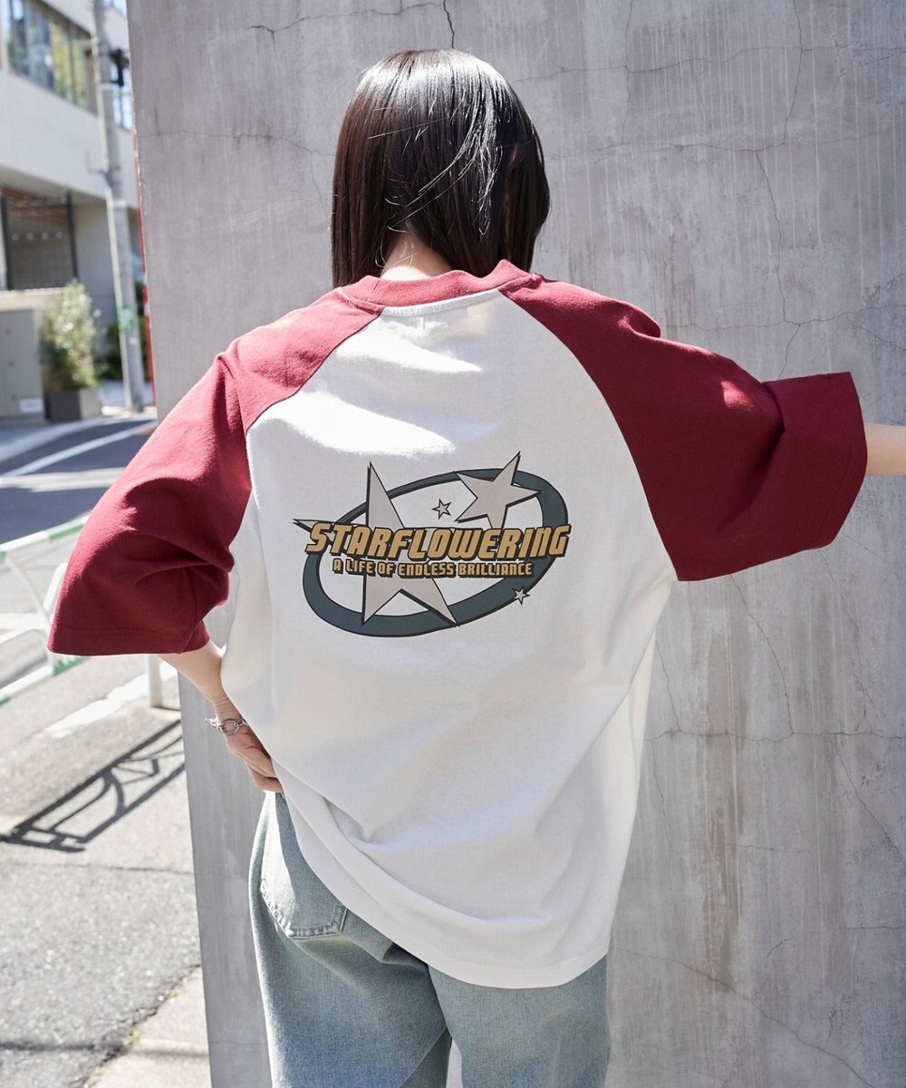 WEGO 【ユニセックス着用ITEM】ラグラングラフィックBIG　T（SS） 